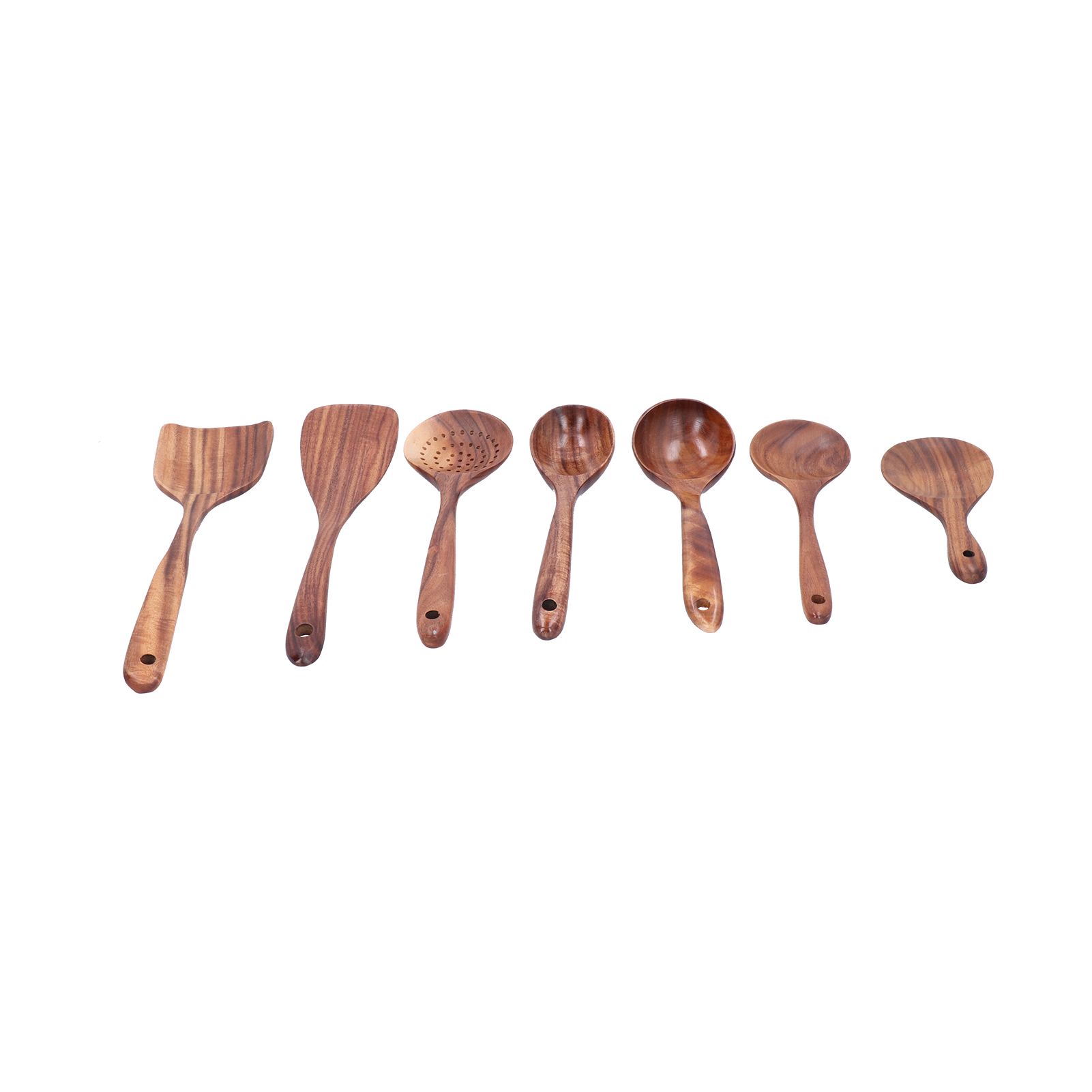 Cooking Spoon Spatula Set Long Handle Kitchen Utensils Cooking Tool for Home view 10