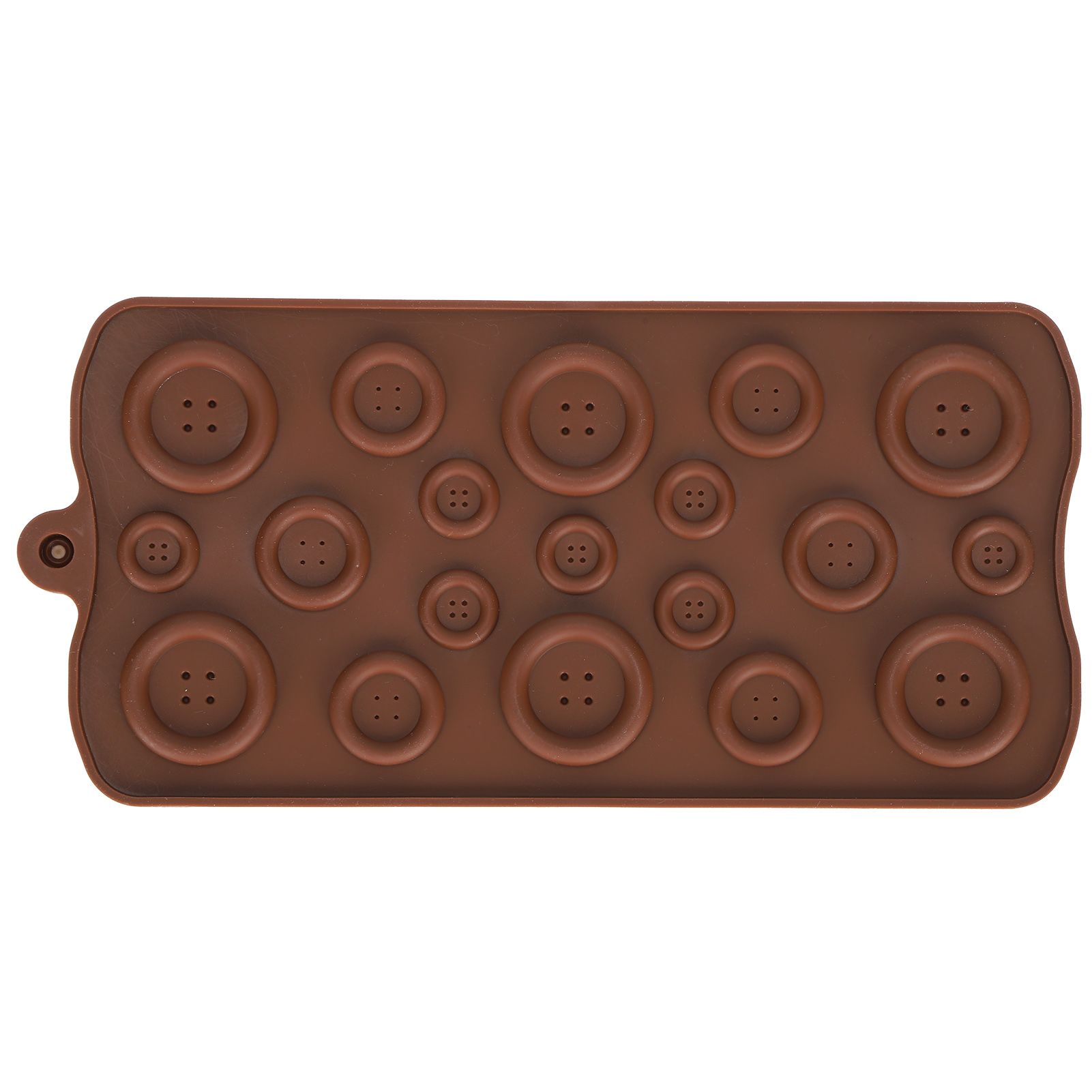 Chocolate Mold Tray ButtonShape Mold DIY Fondant Pastries Candy Making Baking view 2