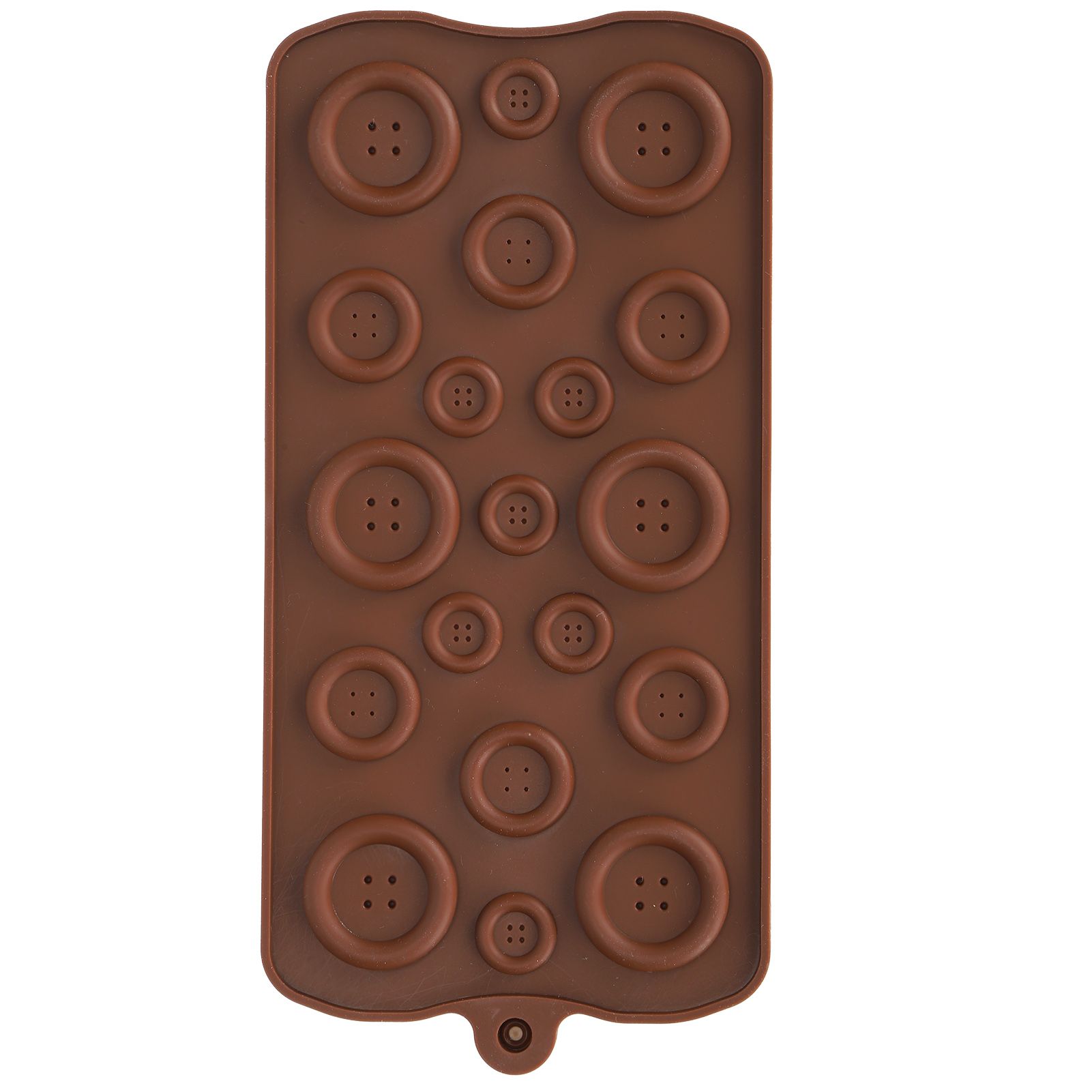 Chocolate Mold Tray ButtonShape Mold DIY Fondant Pastries Candy Making Baking view 5