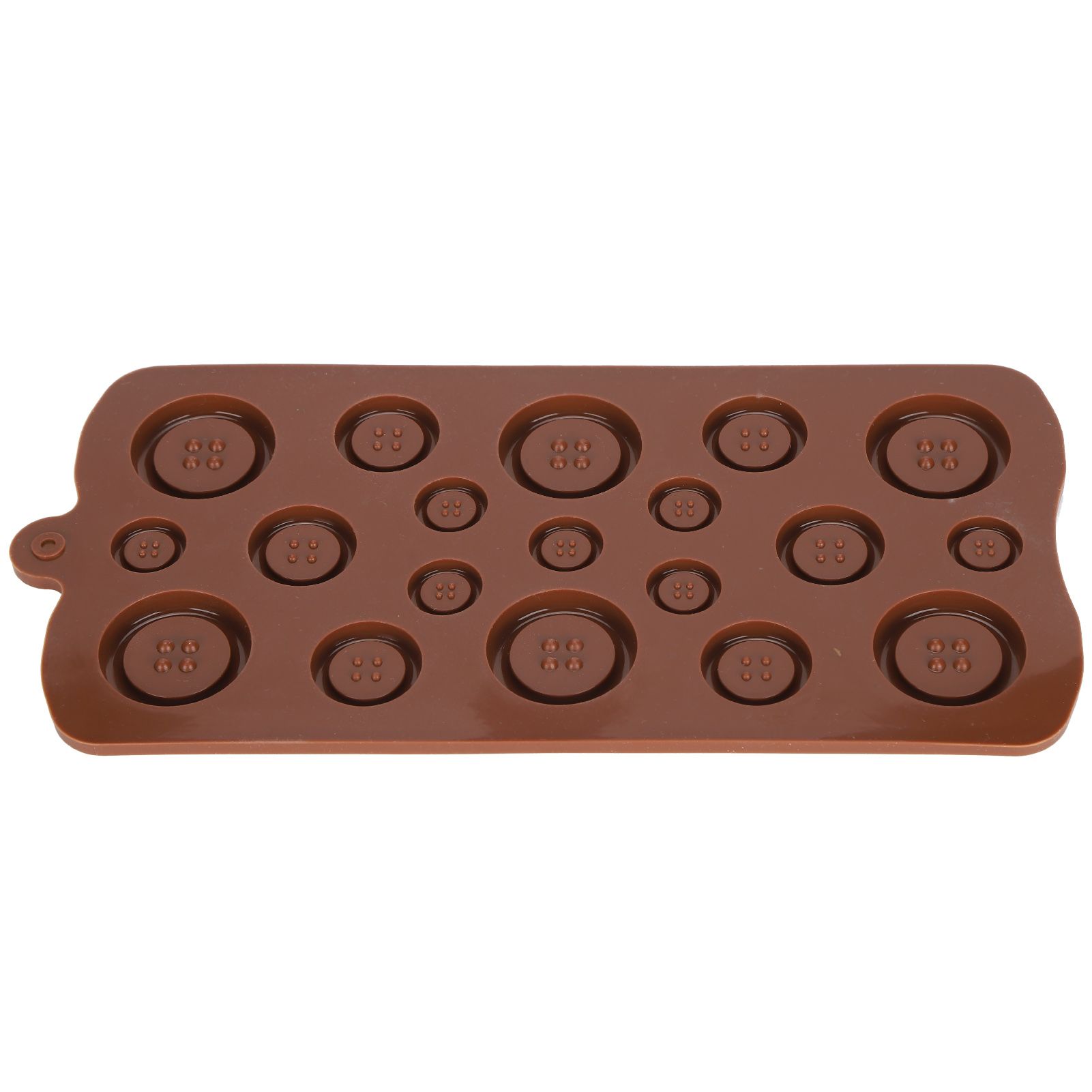 Chocolate Mold Tray ButtonShape Mold DIY Fondant Pastries Candy Making Baking view 9