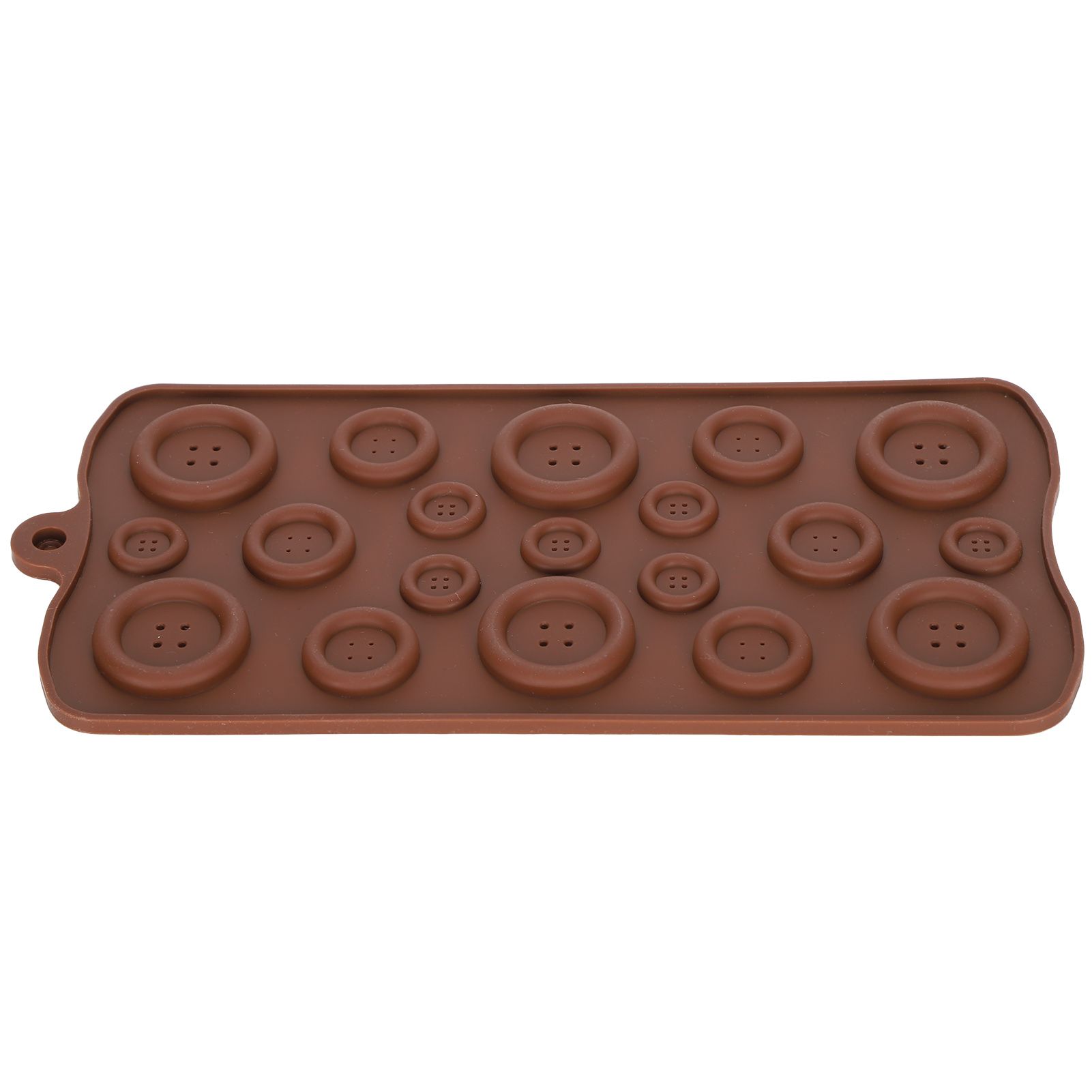 Chocolate Mold Tray ButtonShape Mold DIY Fondant Pastries Candy Making Baking view 10