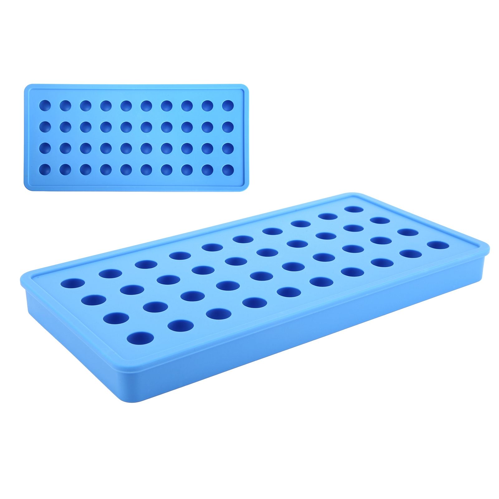 40 Holes Silicone Ice Ball Maker Mold Ice Cubes Tray Mould for Party Bar view 4