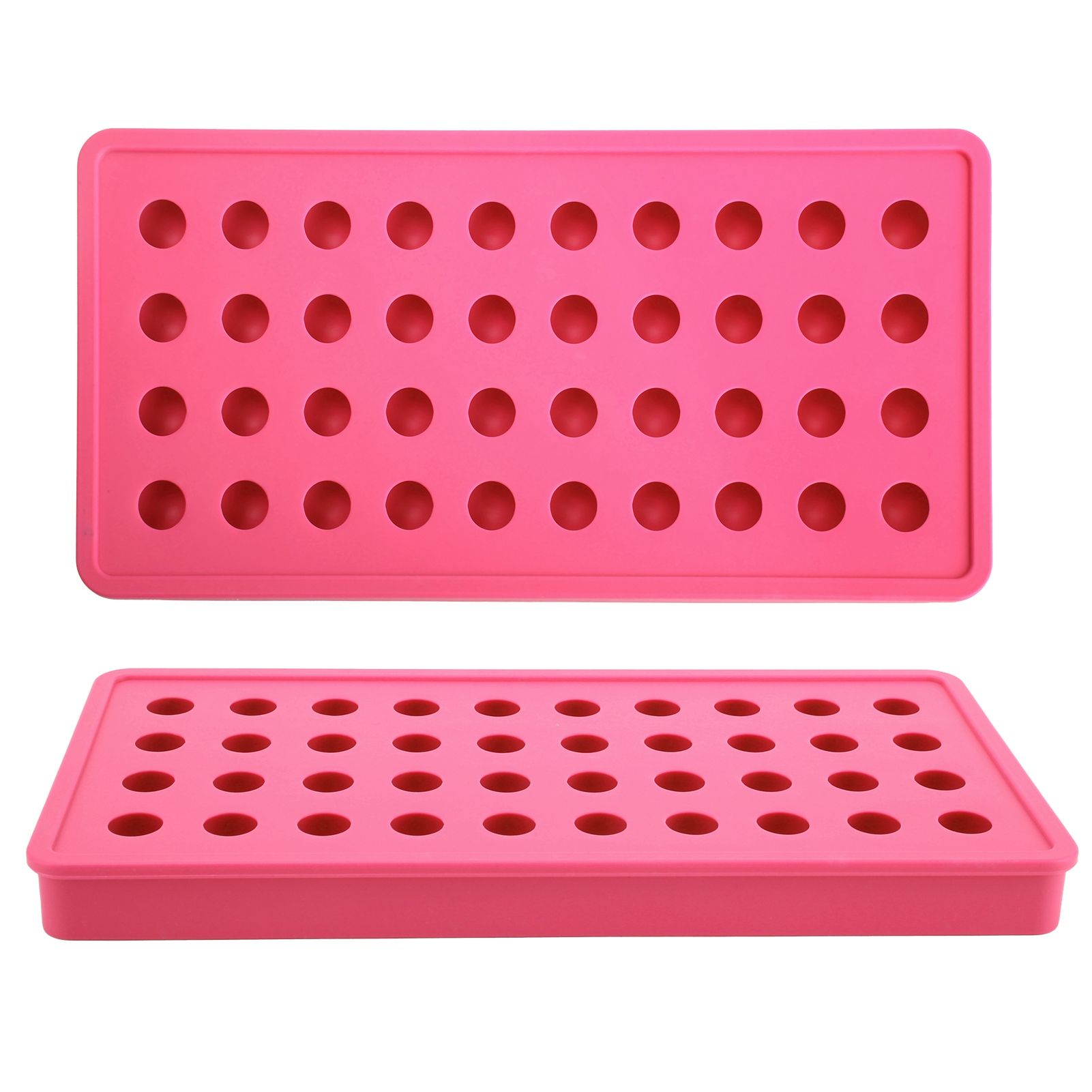 40 Holes Silicone Ice Ball Maker Mold Ice Cubes Tray Mould for Party Bar — image 1