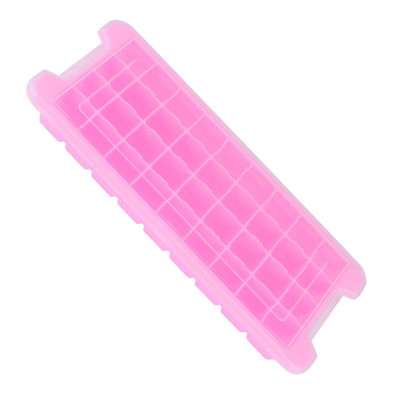 36‑Grid Ice Cubes Tray with Lid Stackable Silicone Sealing Ice Mold Kitchen view 6