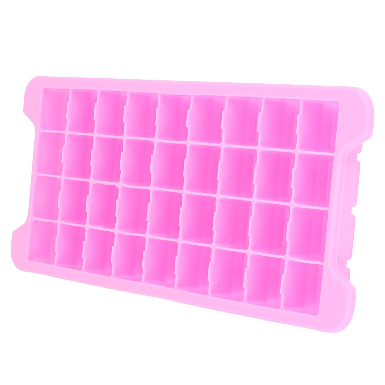 36‑Grid Ice Cubes Tray with Lid Stackable Silicone Sealing Ice Mold Kitchen view 10