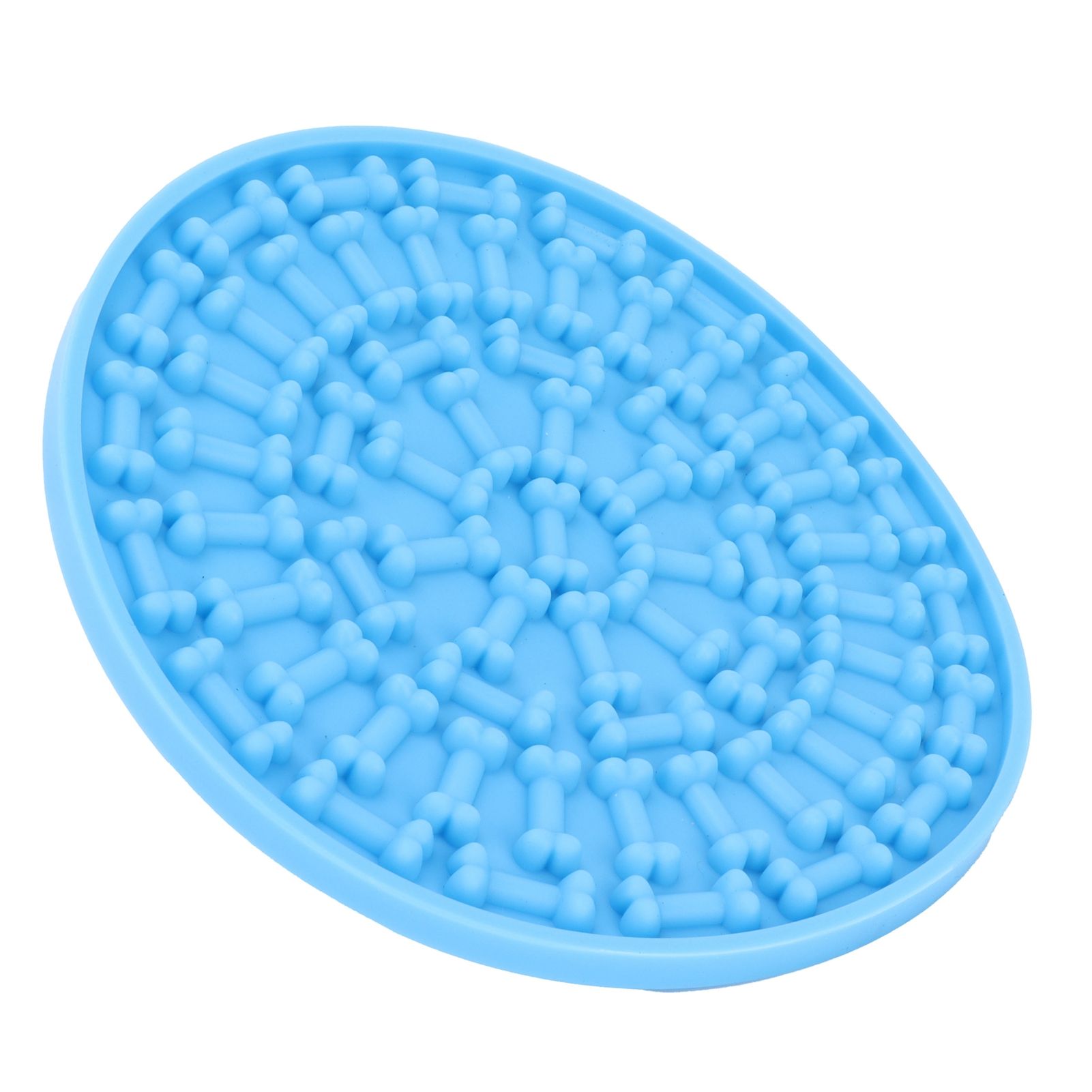 Dog Feeding Pad Silicone Dog Feeding Mat with Suction Cup Pet Supplies for view 4