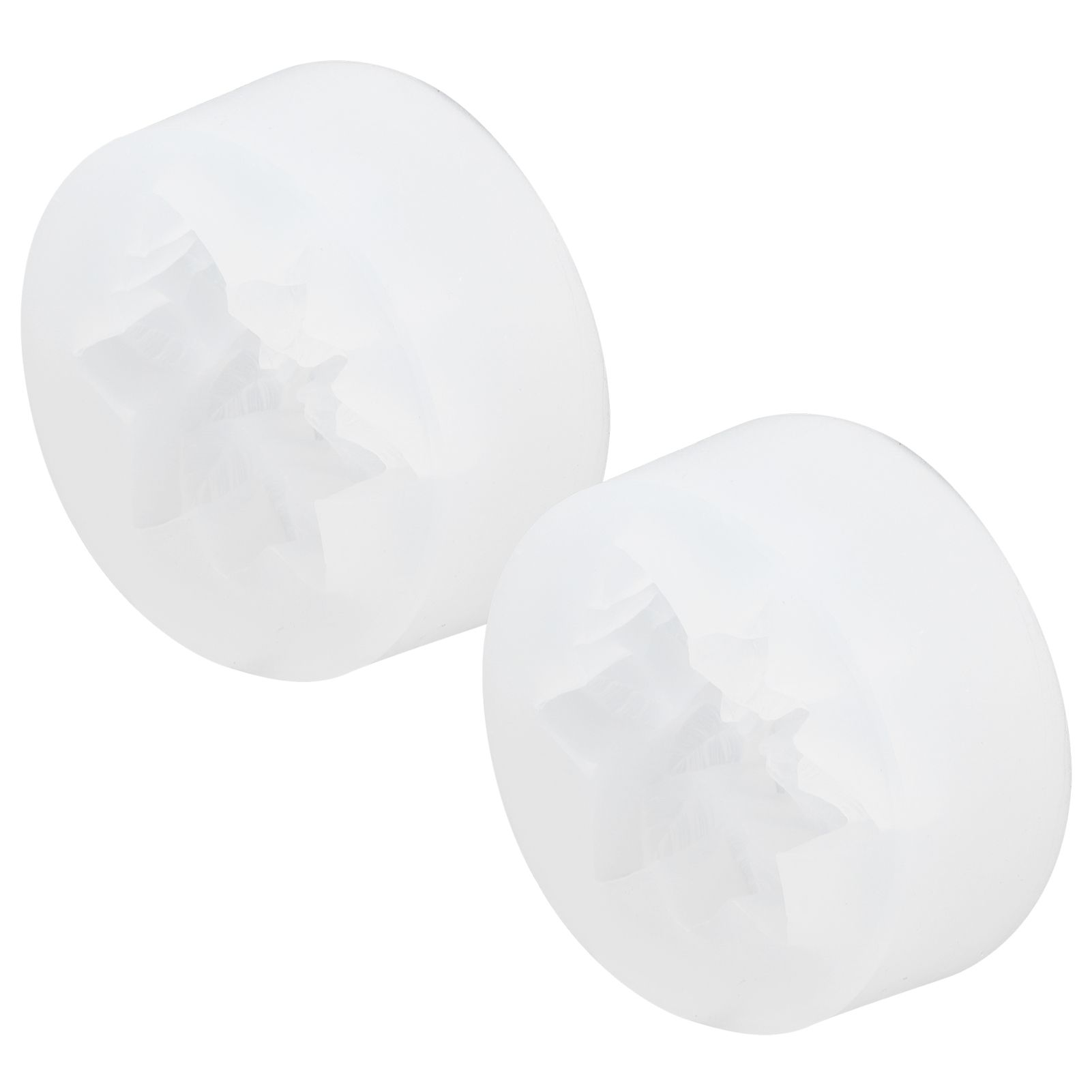 2PCS Flower Silicone Mold DIY Aromatherapy Candle Plaster Chocolate Cake Soap Mold view 6