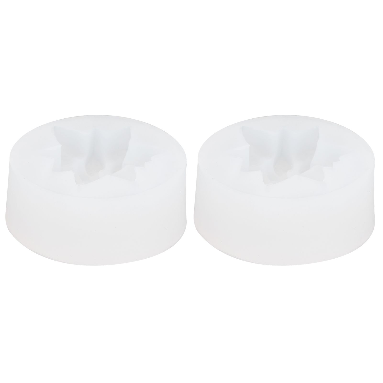 2PCS Flower Silicone Mold DIY Aromatherapy Candle Plaster Chocolate Cake Soap Mold view 7