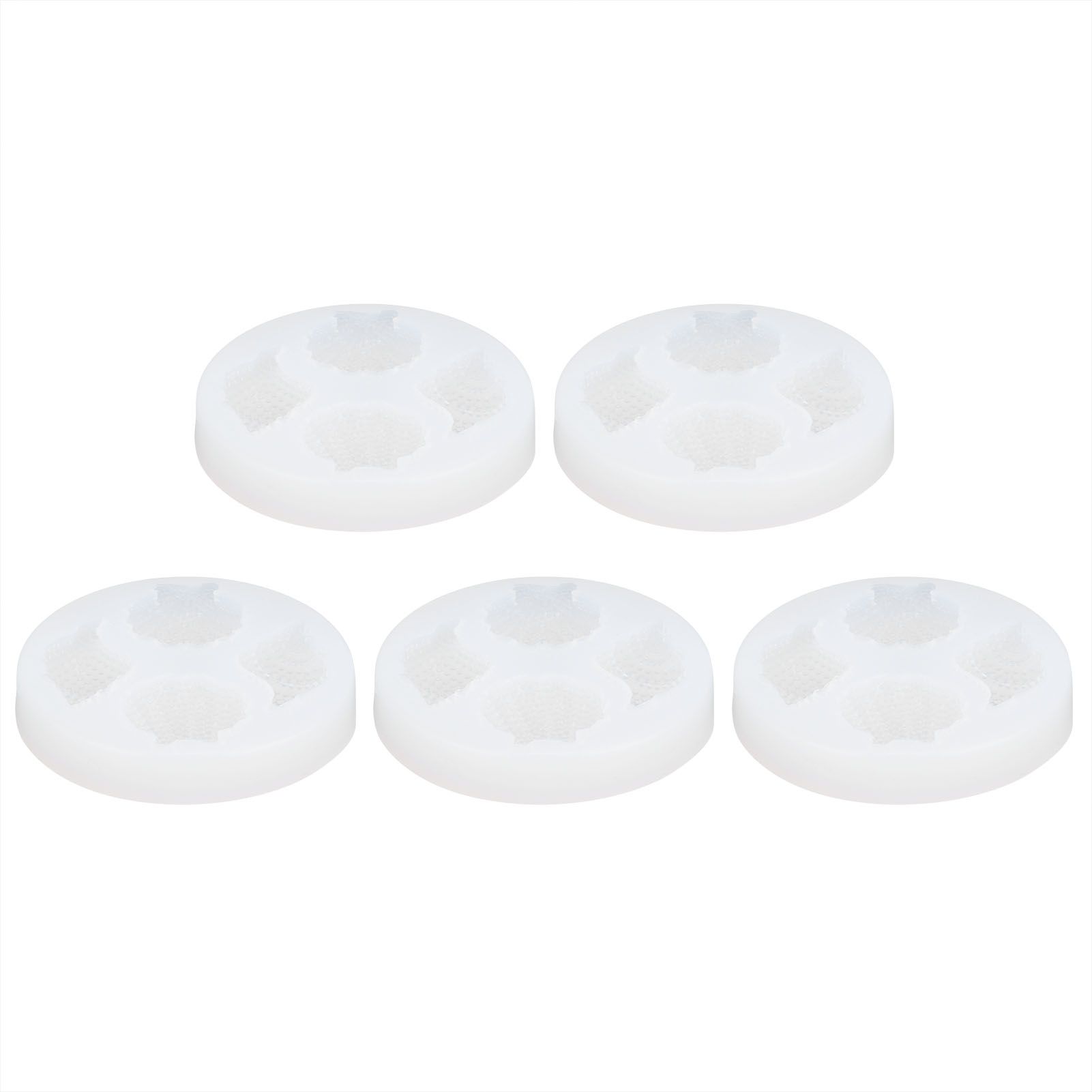 5PCS Silicone Mold Shell Conch Mirror Epoxy DIY Crafts Decoration Mold for view 4