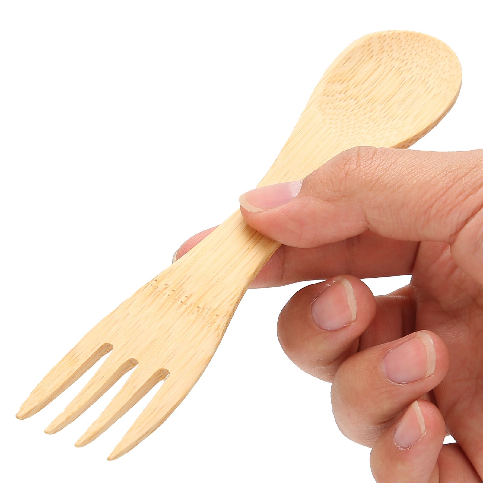 2 in 1 Kitchen Tableware HeatResistant Spoon Fork Intergrade Utensil for Home view 4