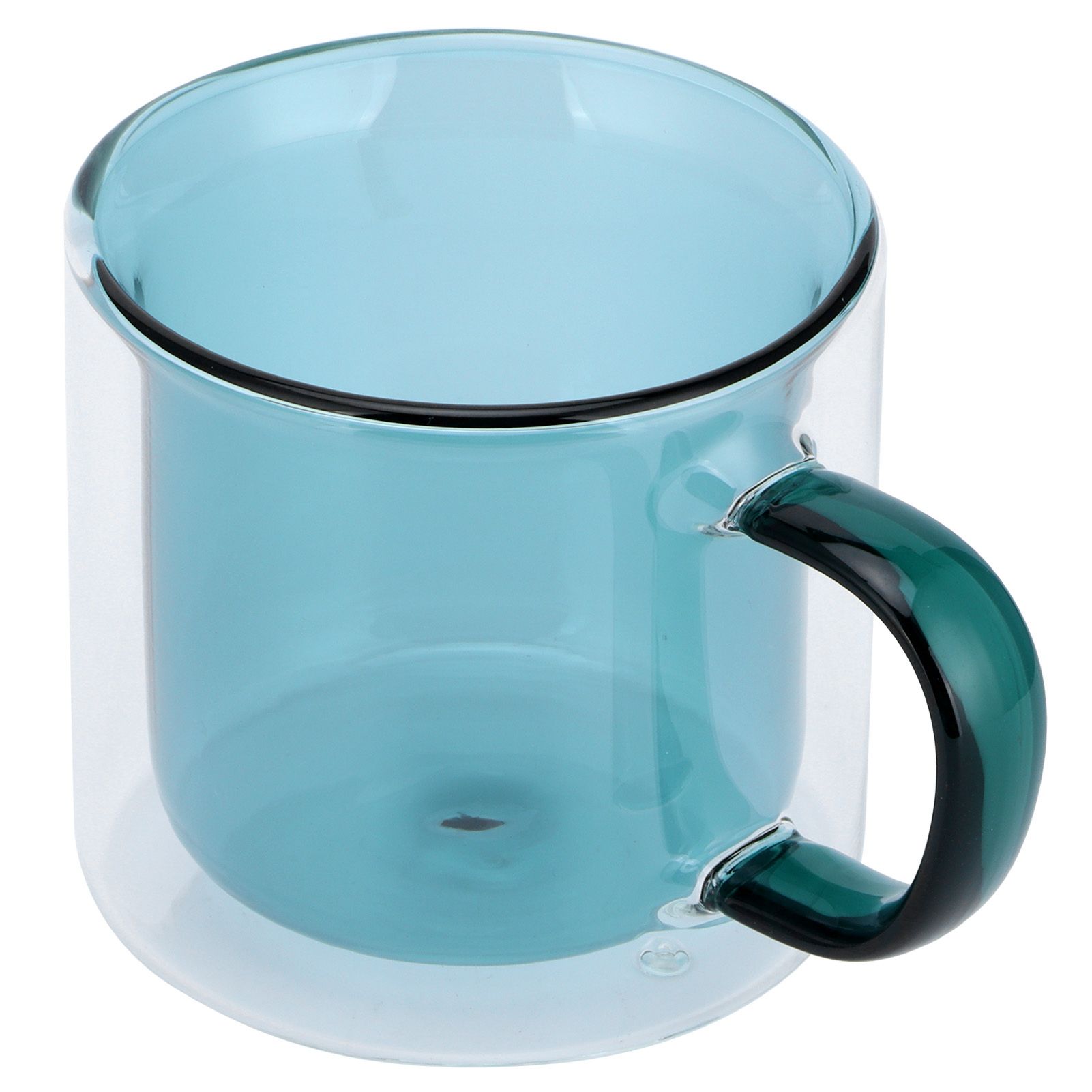 250ml DoubleLayer Mug HeatResistant Cylindrical Transparent Cup for Milk view 10