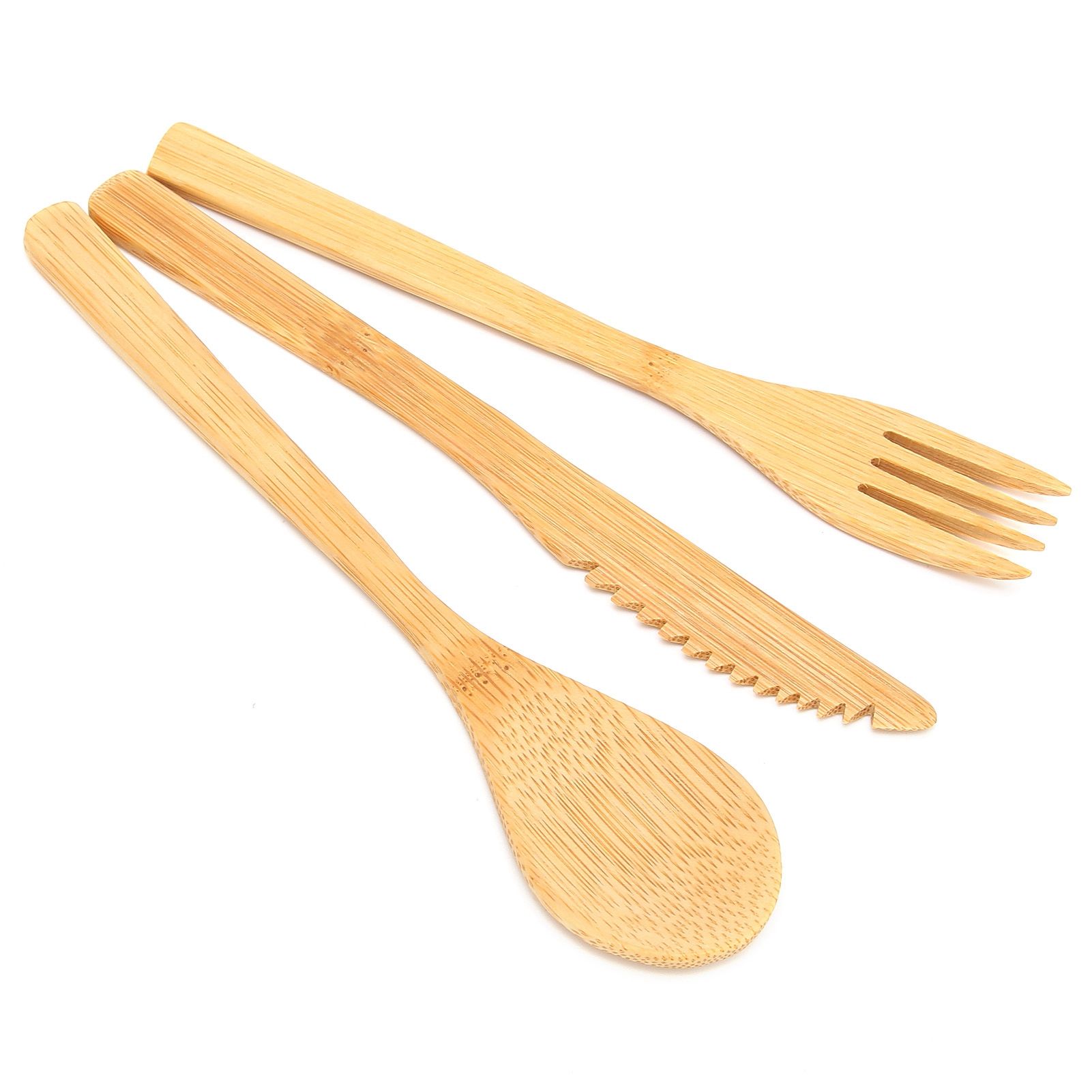 3Pcs Japanese Style Tableware Kitchen Fork Spoon Knife Set Home Tableware for view 10