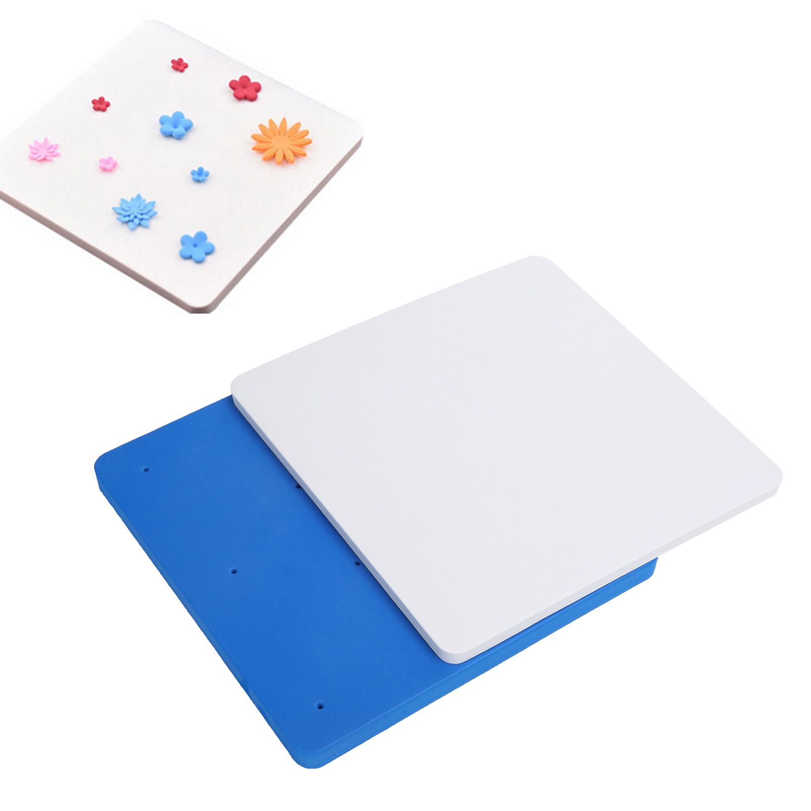 12 Hole Fondant Cake Shaping Mat DIY Decoration Modelling Pad Sugar Flowers view 11