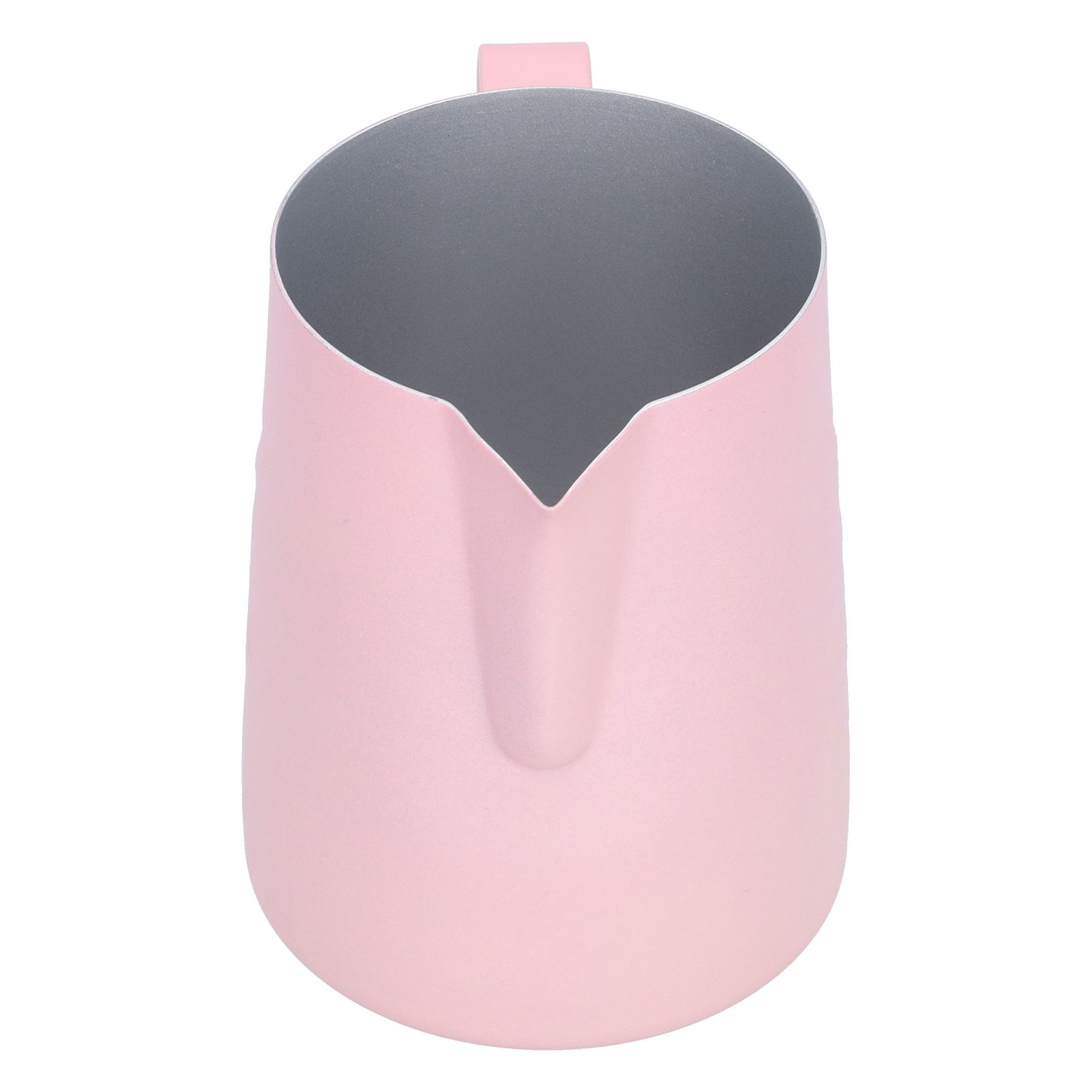Milk Frothing Cup 304 Stainless Steel Thicken Coffee Latte Pitcher Jug 600ml Pink view 6