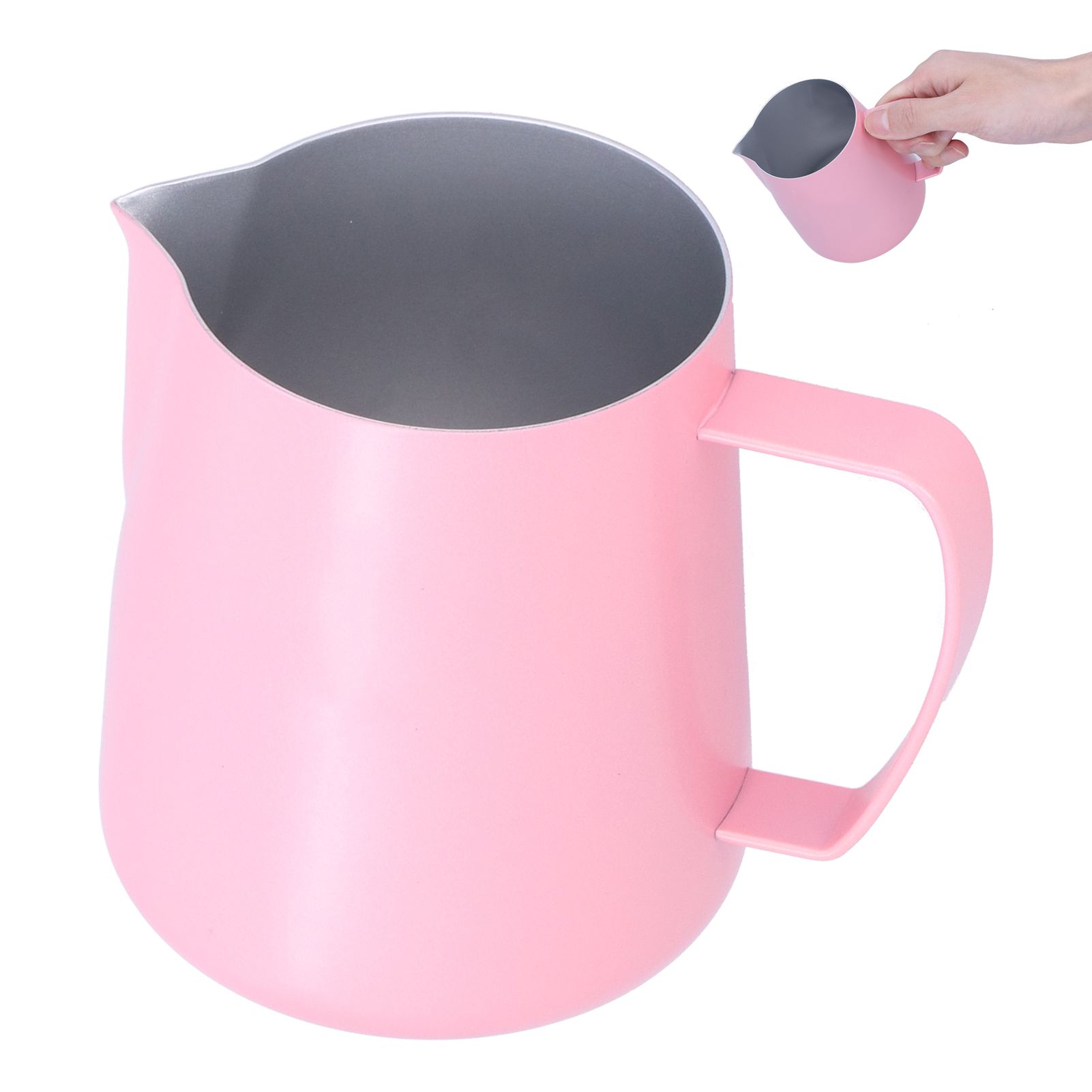 400ml Coffee Pitcher Fancy Milk Frothing Pitcher with Eagle Beak Spout for view 8
