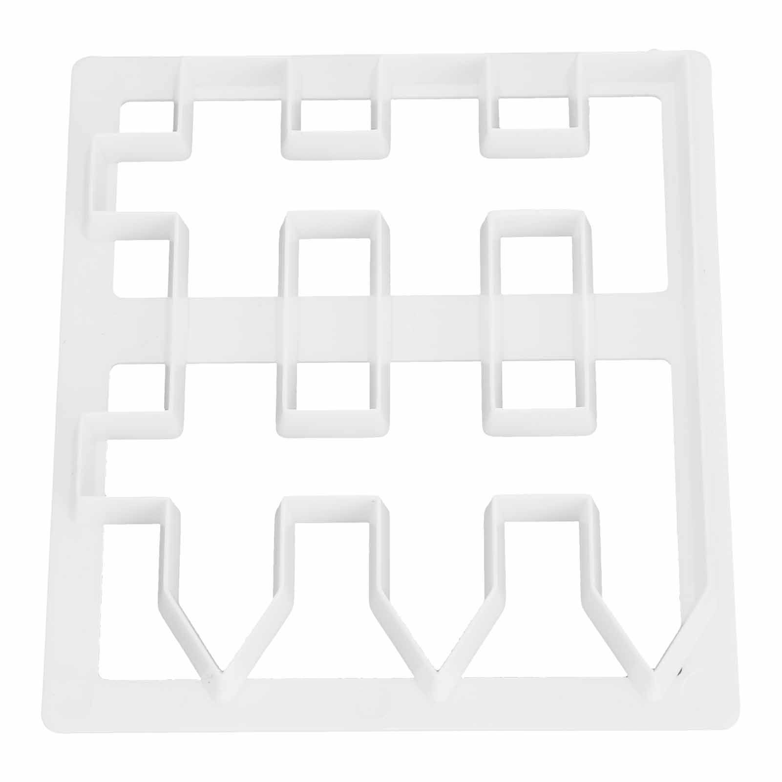 Fondant Cake Fence Printing Cutting Mold DIY Cake Border Decorating Baking view 9