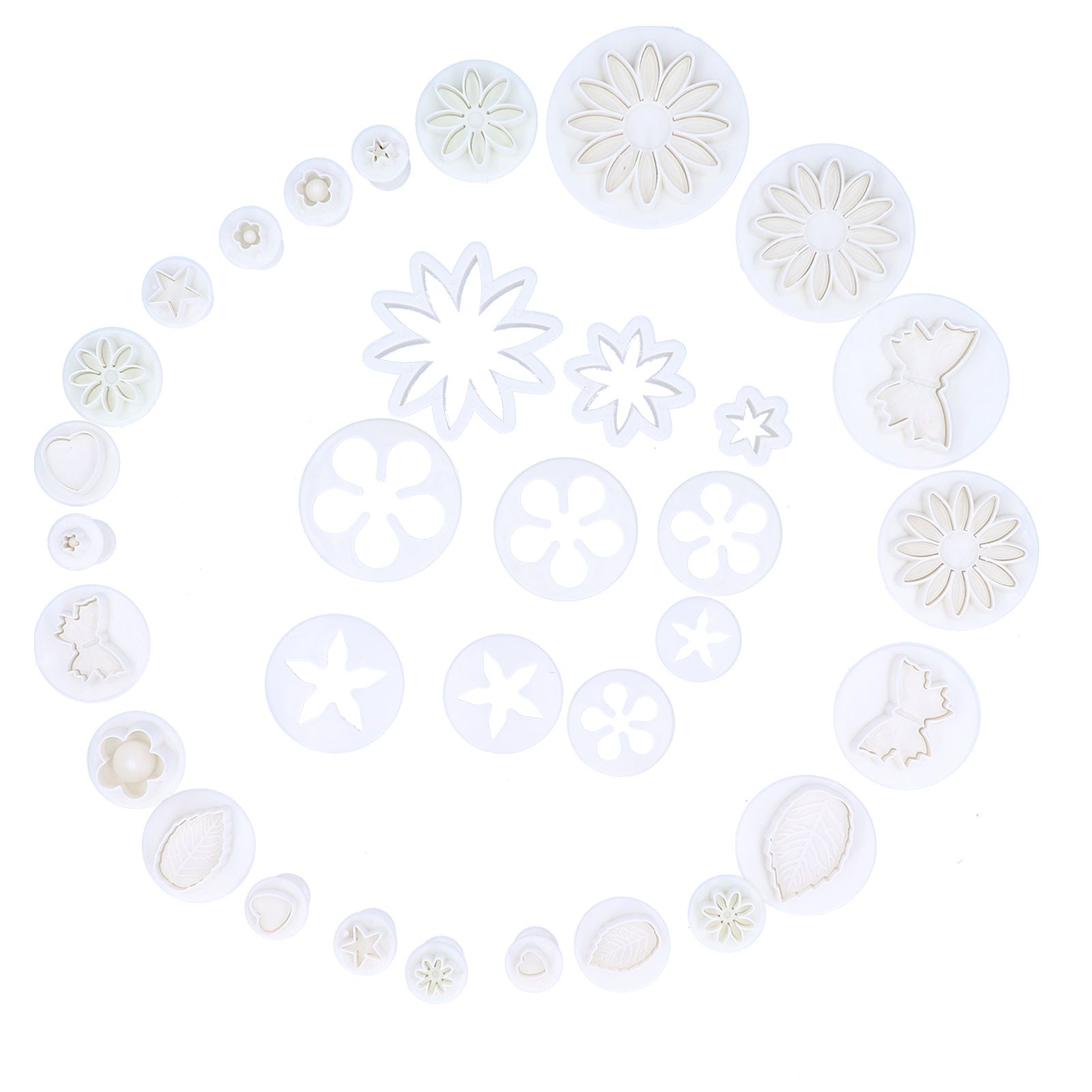 47PCS Cake Decorating Tools Cookies Biscuits Cake Mold Flower Set Baking