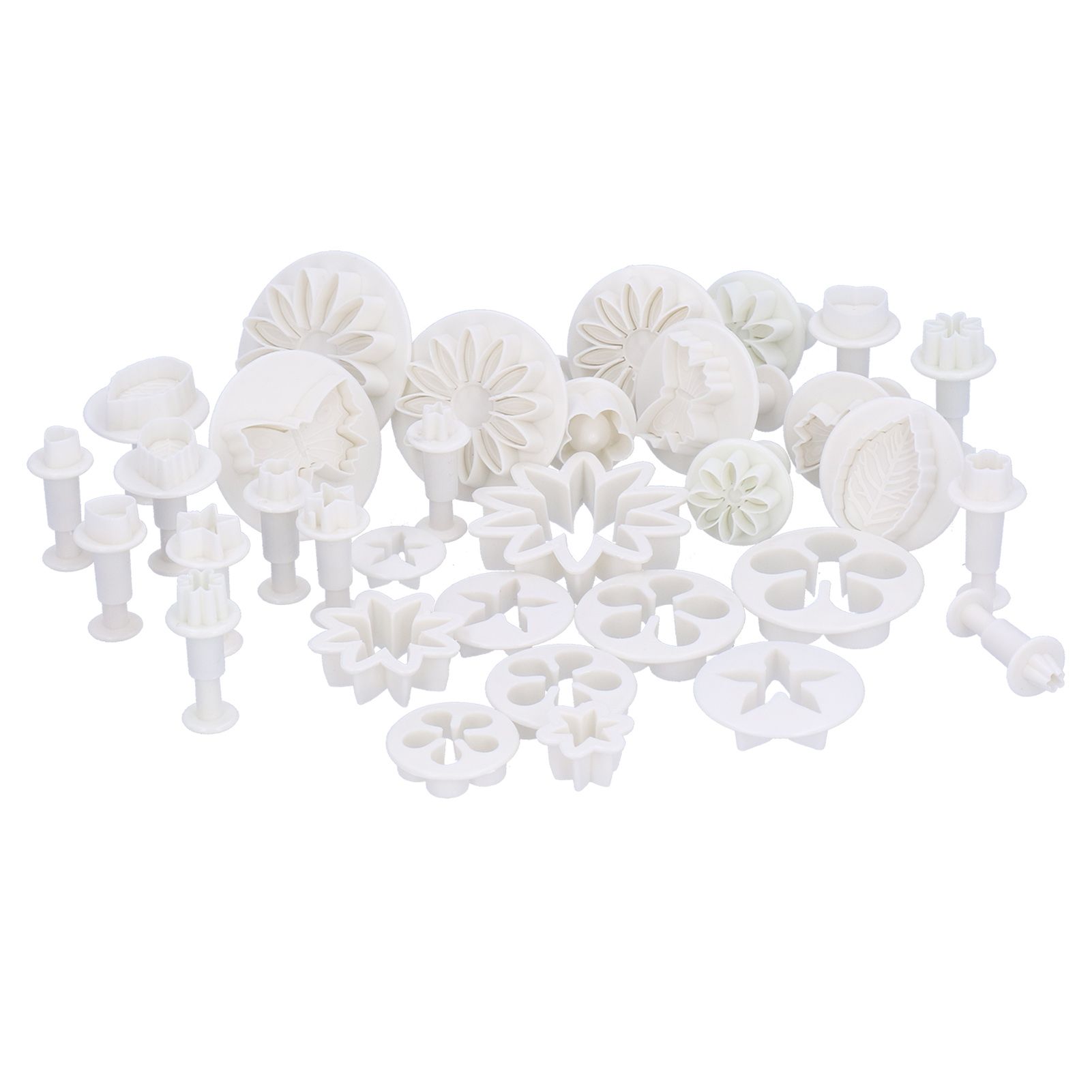 47PCS Cake Decorating Tools Cookies Biscuits Cake Mold Flower Set Baking view 6
