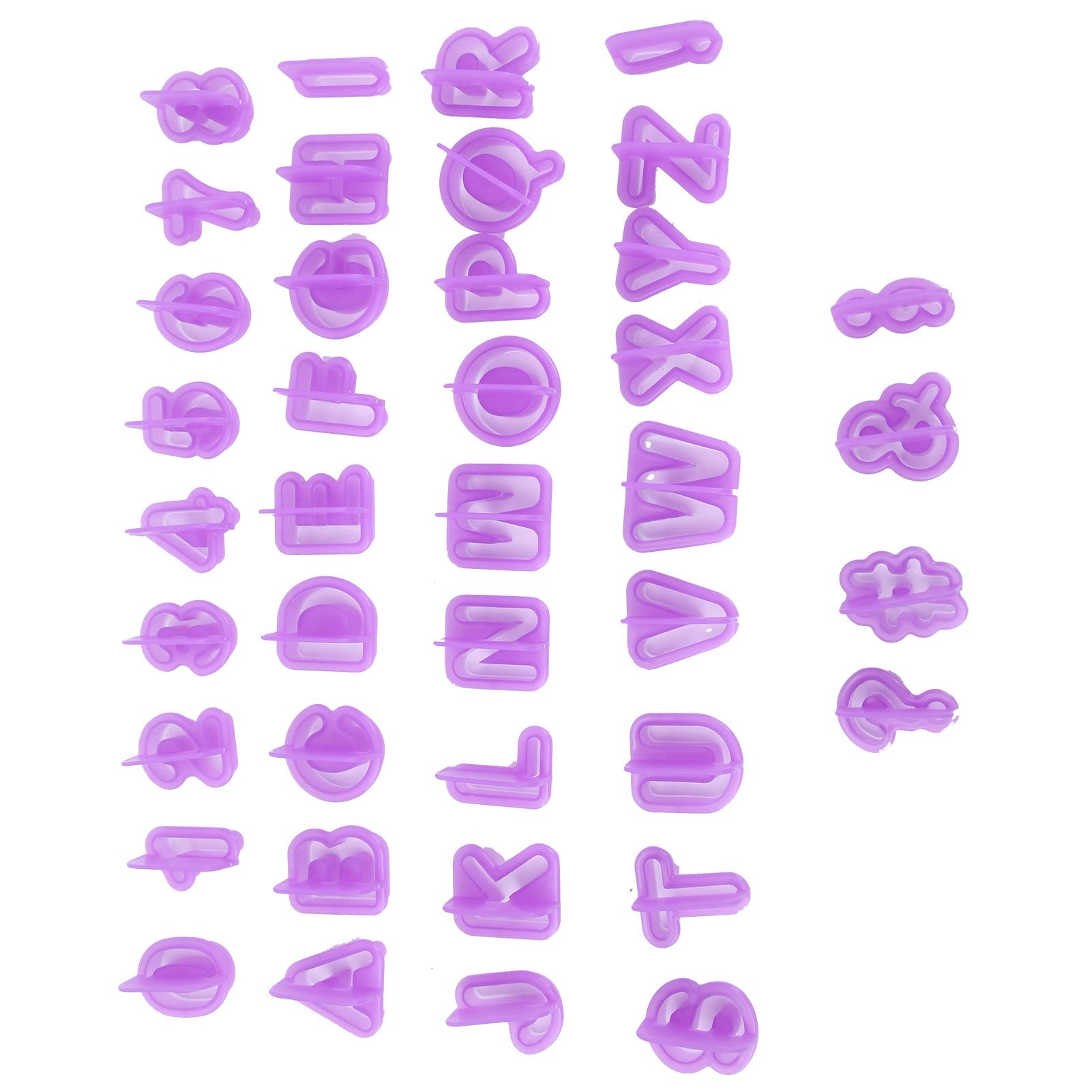 40Pcs DIY Biscuits Mold Alphabet Number Cookies Chocolate Cutter Mold Baking view 9