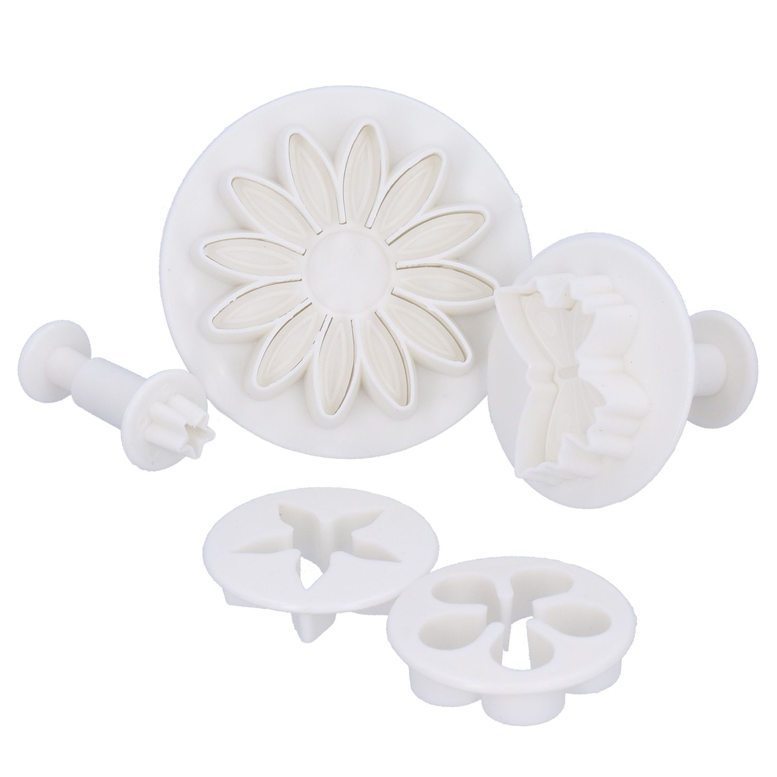 46PCS Fondant Cake Mould Cookies Biscuits Cutters Mould Set Baking Utensil view 8