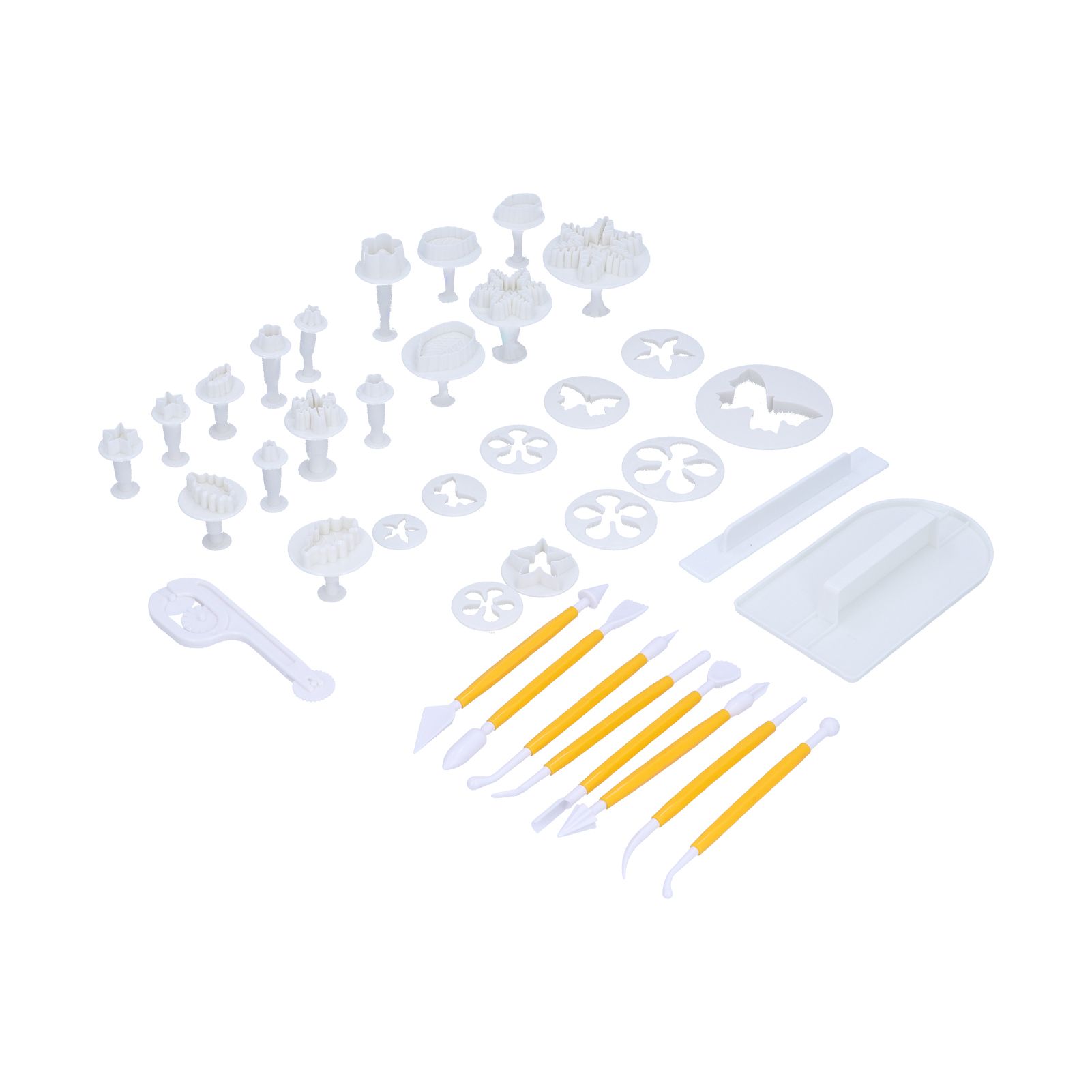 37PCS/Set Fondant Cake Mold Cookies Biscuits Cutter Mould Cake Decoration Tool Set