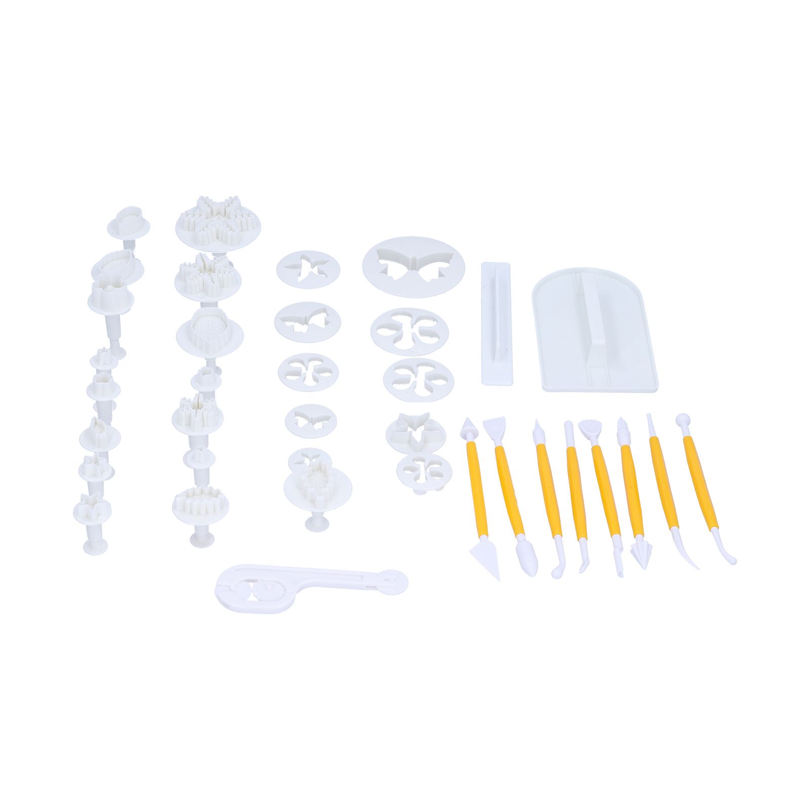 37PCS/Set Fondant Cake Mold Cookies Biscuits Cutter Mould Cake Decoration Tool Set view 3
