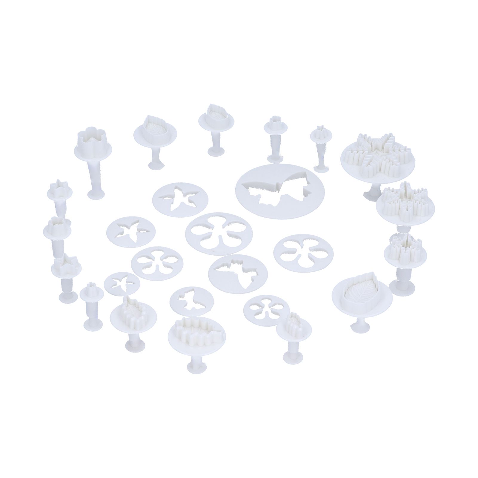 37PCS/Set Fondant Cake Mold Cookies Biscuits Cutter Mould Cake Decoration Tool Set view 4