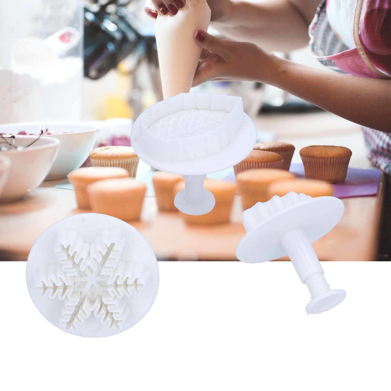 37PCS/Set Fondant Cake Mold Cookies Biscuits Cutter Mould Cake Decoration Tool Set view 11