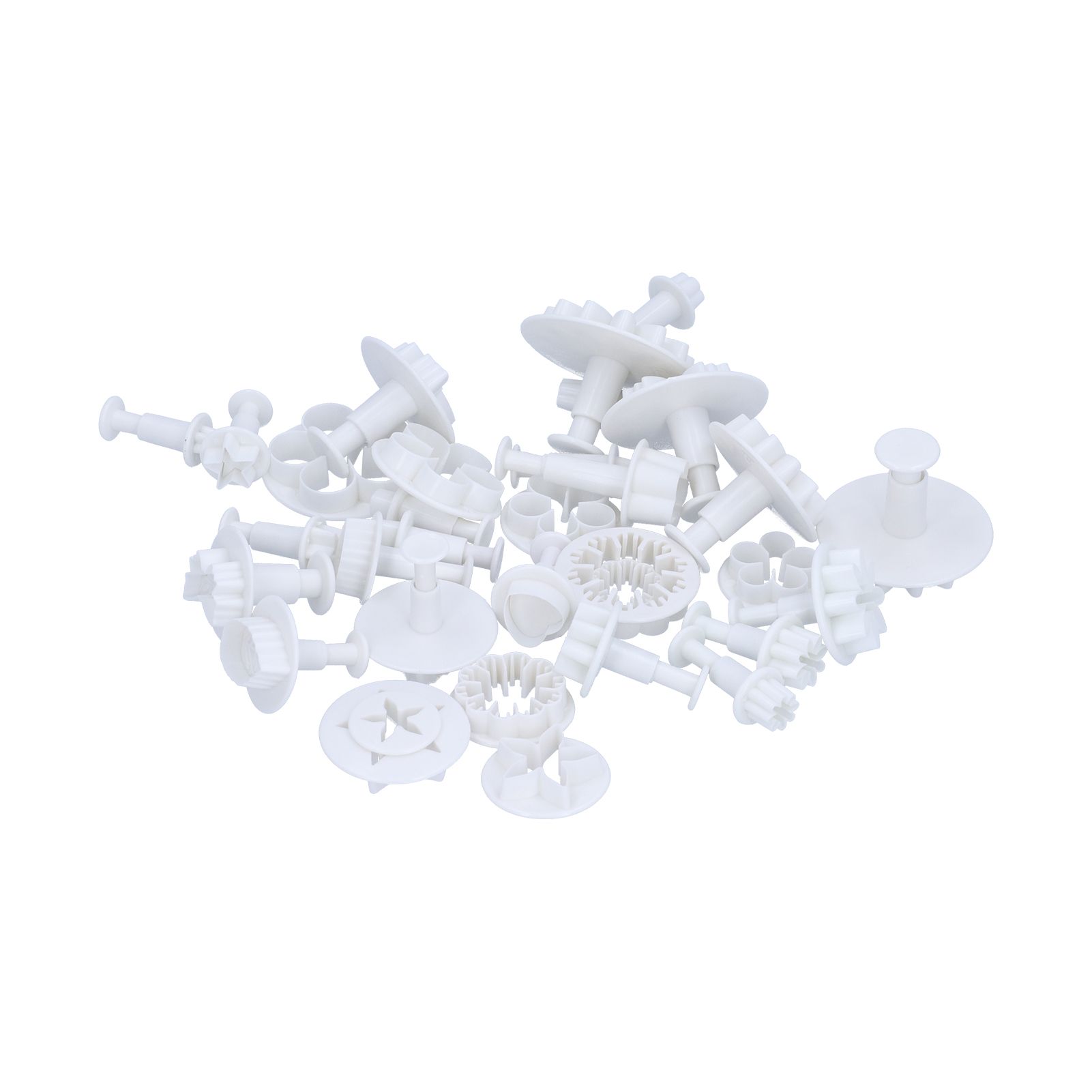 33PCS/Set Fondant Cake Molds Cookies Biscuits Cutter Mould Baking Accessories