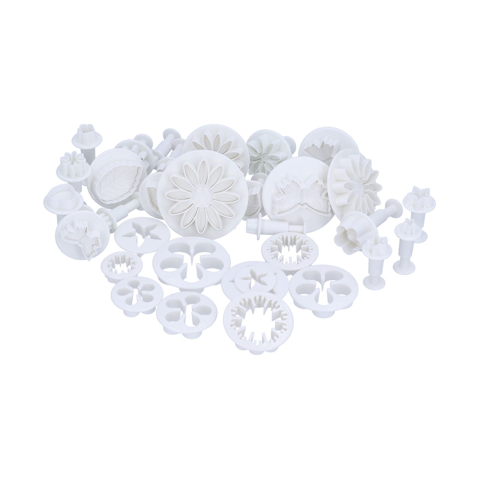 33PCS/Set Fondant Cake Molds Cookies Biscuits Cutter Mould Baking Accessories view 10