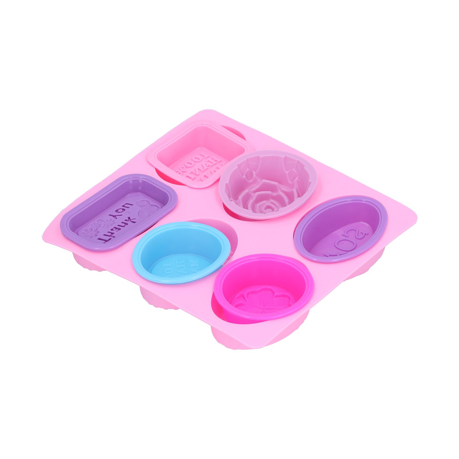 7Pcs Silicone Mold Food Grade Portable Multifunctional Cake Mould for Dinner view 3