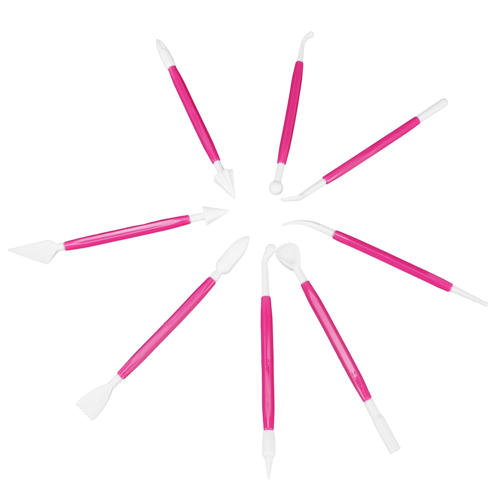 8Pcs Cake Fondant Decorating Tool Set Engraving Pen Cake Supplies DIY Baking