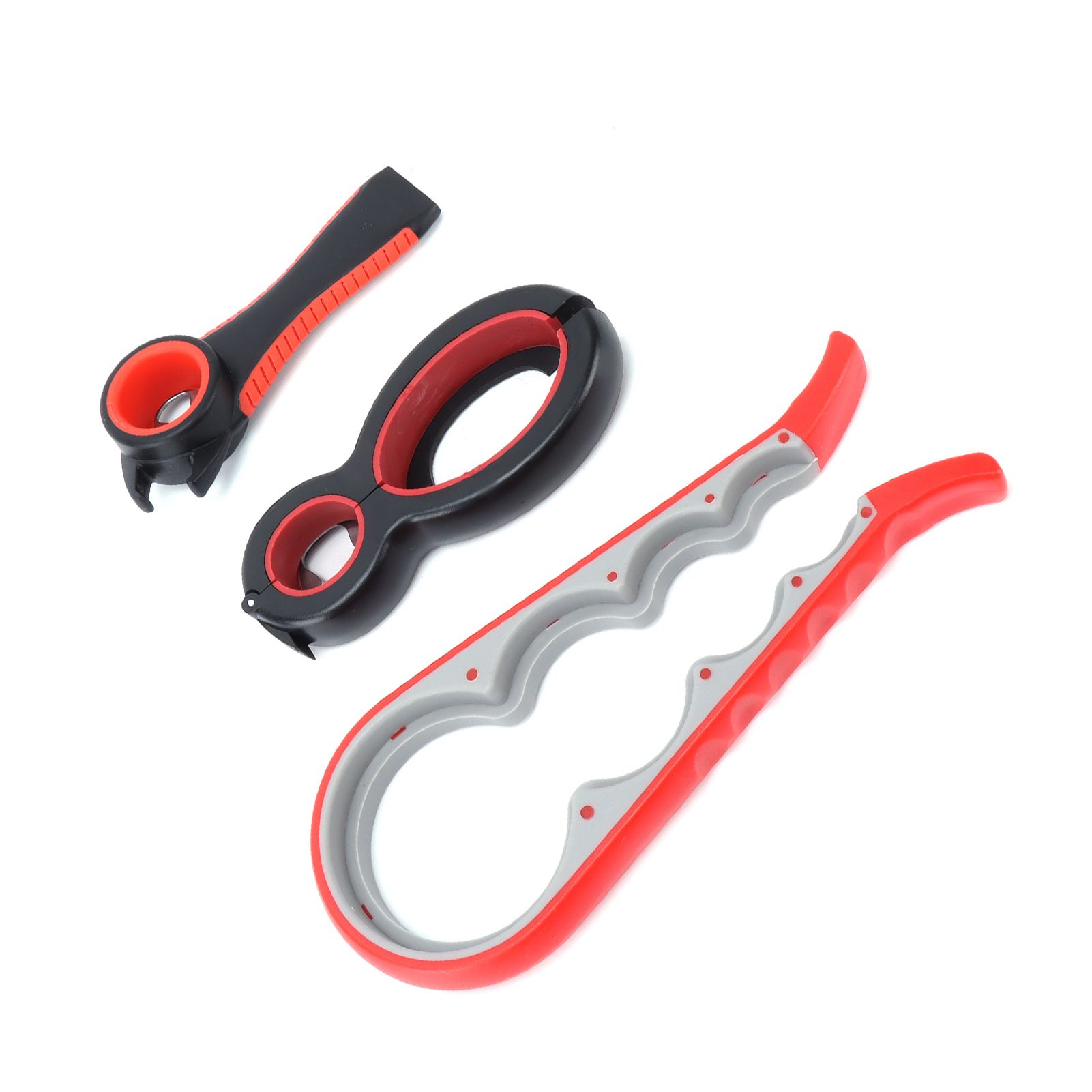 3Pcs/Set Portable Can Opener Multifunctional Opener Set for Bottle Jar Can Cap view 8