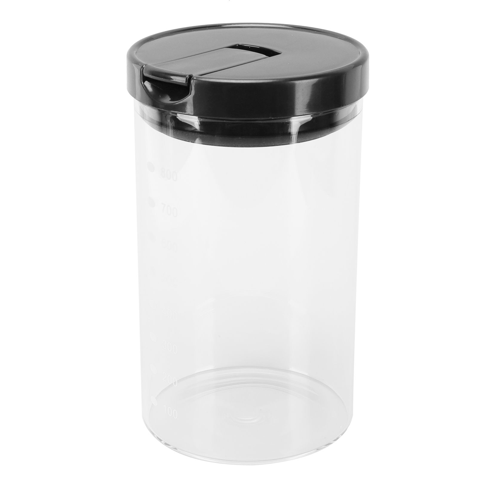 Glass Jar with Lids Scale Line Food Storage Containers for Kitchen Household view 7