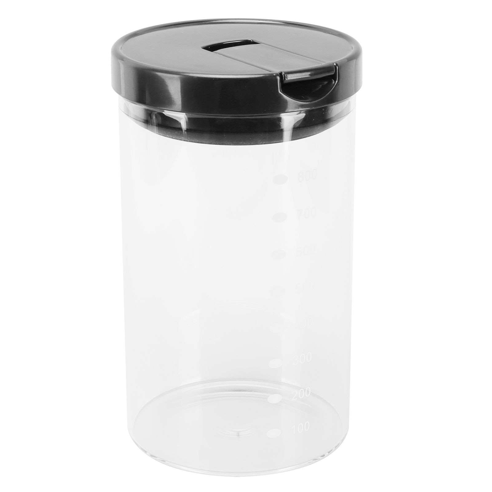 Glass Jar with Lids Scale Line Food Storage Containers for Kitchen Household view 8