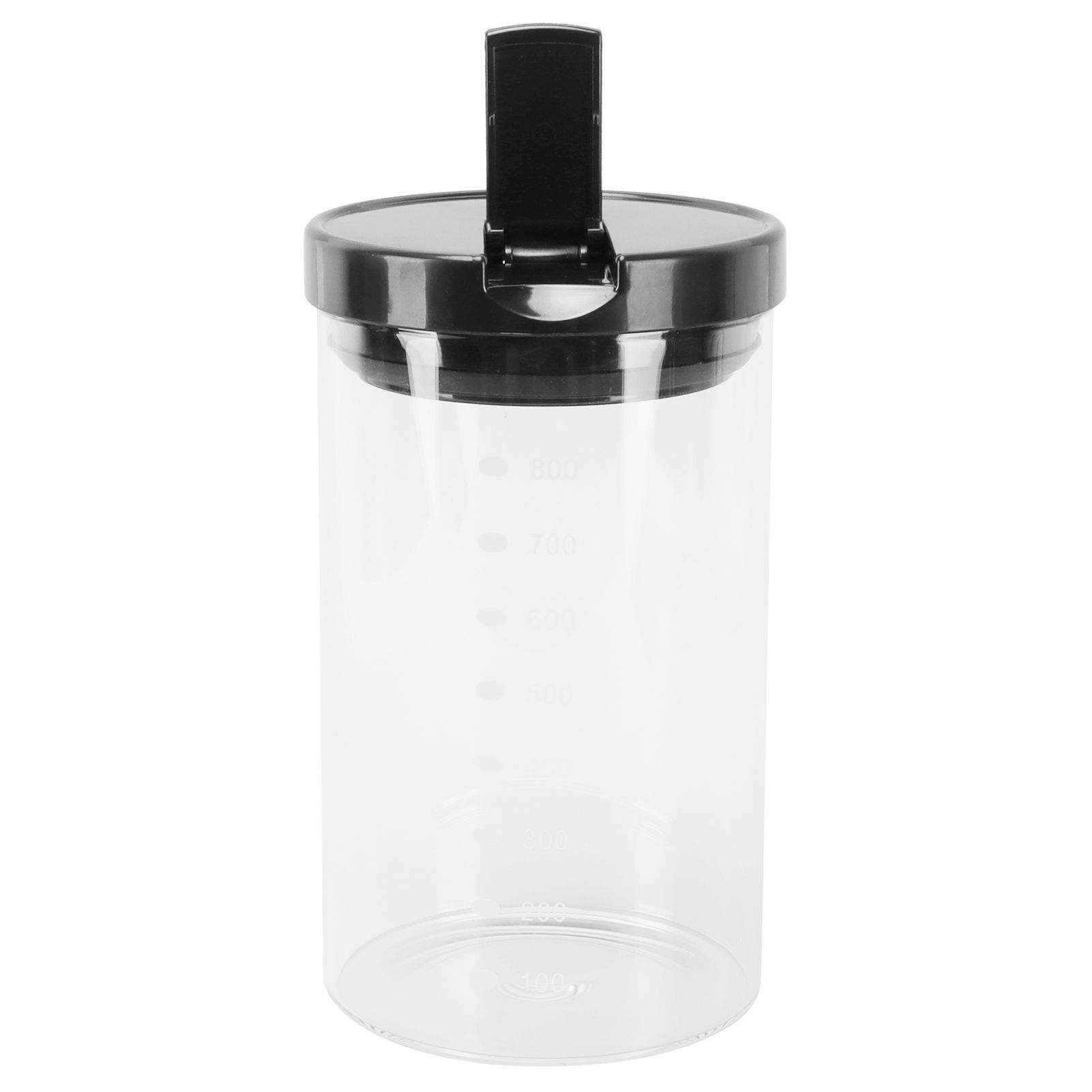 Glass Jar with Lids Scale Line Food Storage Containers for Kitchen Household view 9