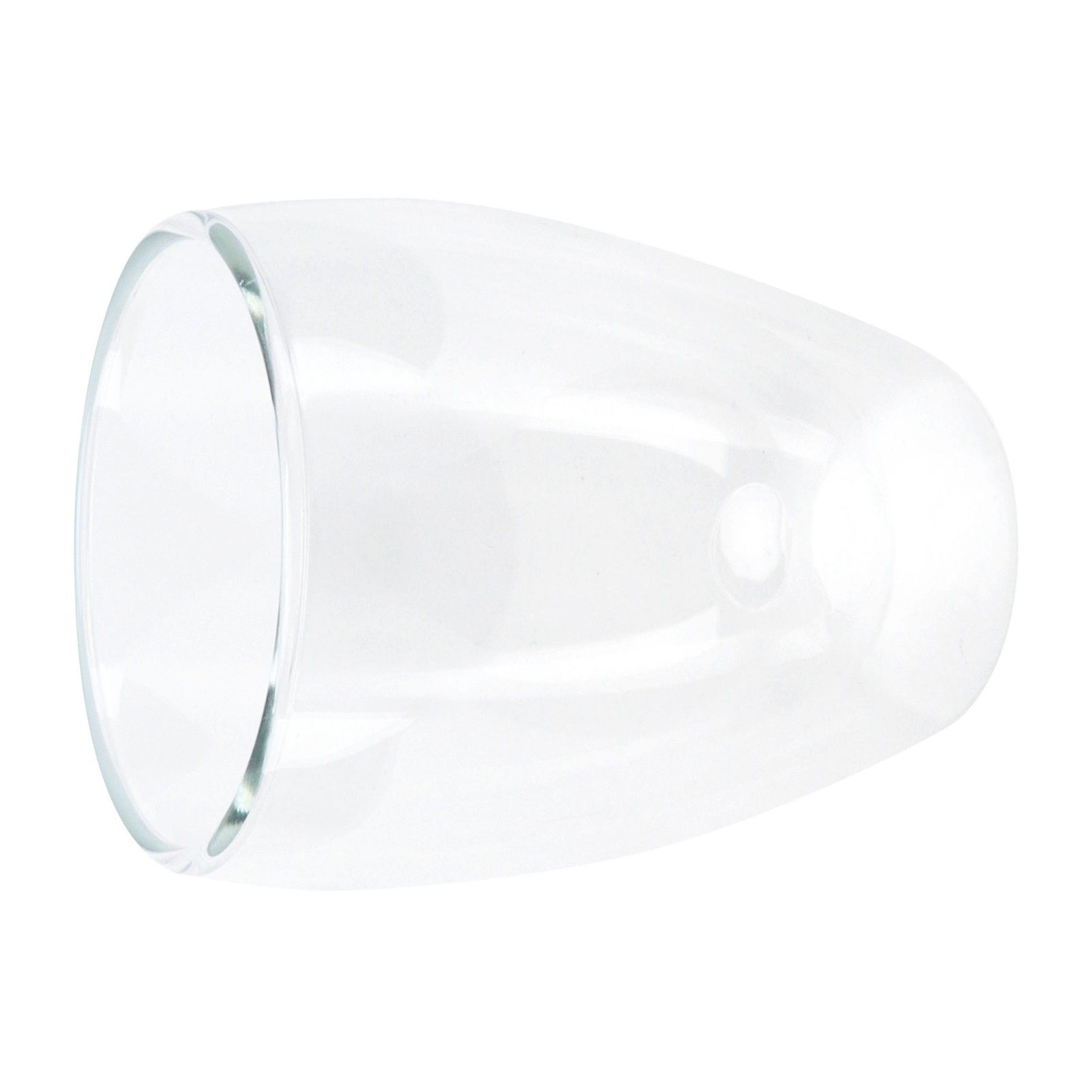 2-Layer Transparent Milk Mug Cylindrical Heat Resistant Coffee Cup for view 5