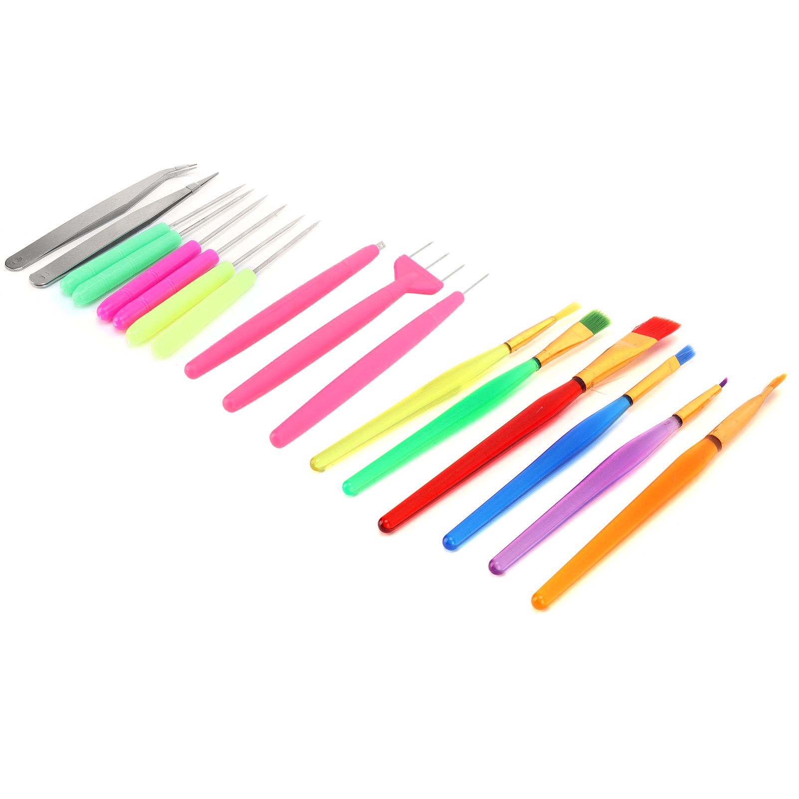 17Pcs/Set Cookies Brush Set Fondant Stirring Pin Cake Decoration Tool for Home