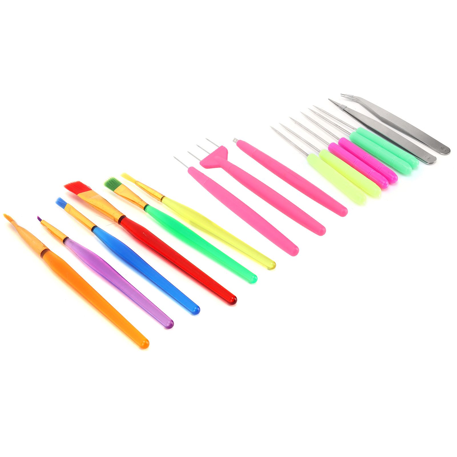 17Pcs/Set Cookies Brush Set Fondant Stirring Pin Cake Decoration Tool for Home view 3