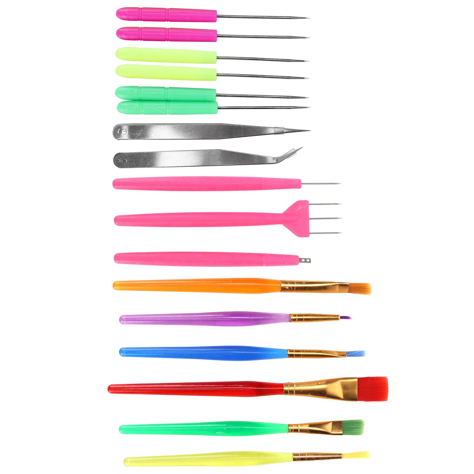 17Pcs/Set Cookies Brush Set Fondant Stirring Pin Cake Decoration Tool for Home view 5