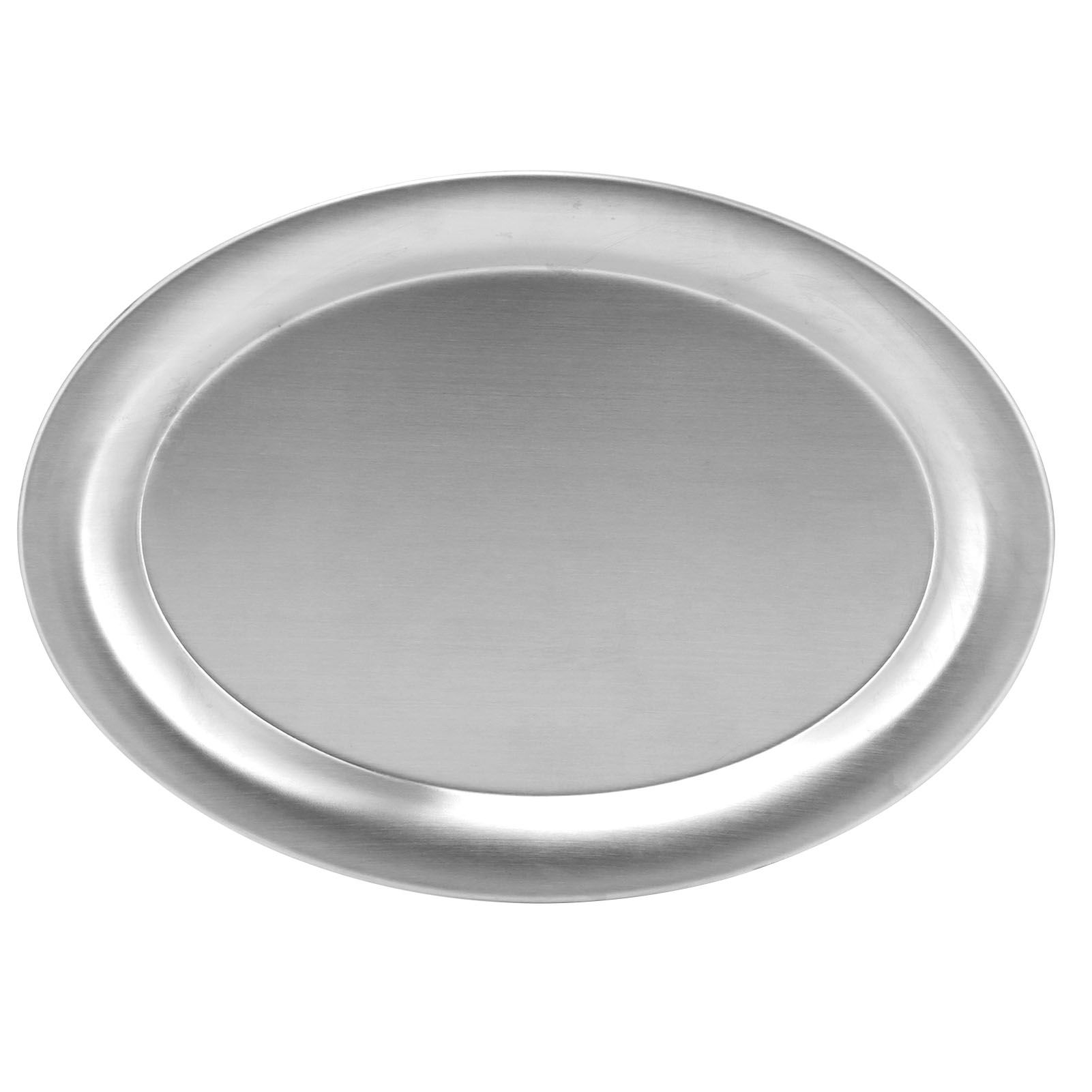 Stainless Steel Dish Small Oval Food Dish Multi Function Fruit Snack Dish for view 2