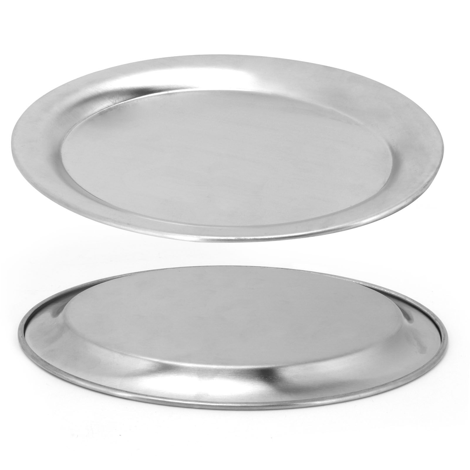 Stainless Steel Dish Small Oval Food Dish Multi Function Fruit Snack Dish for view 8
