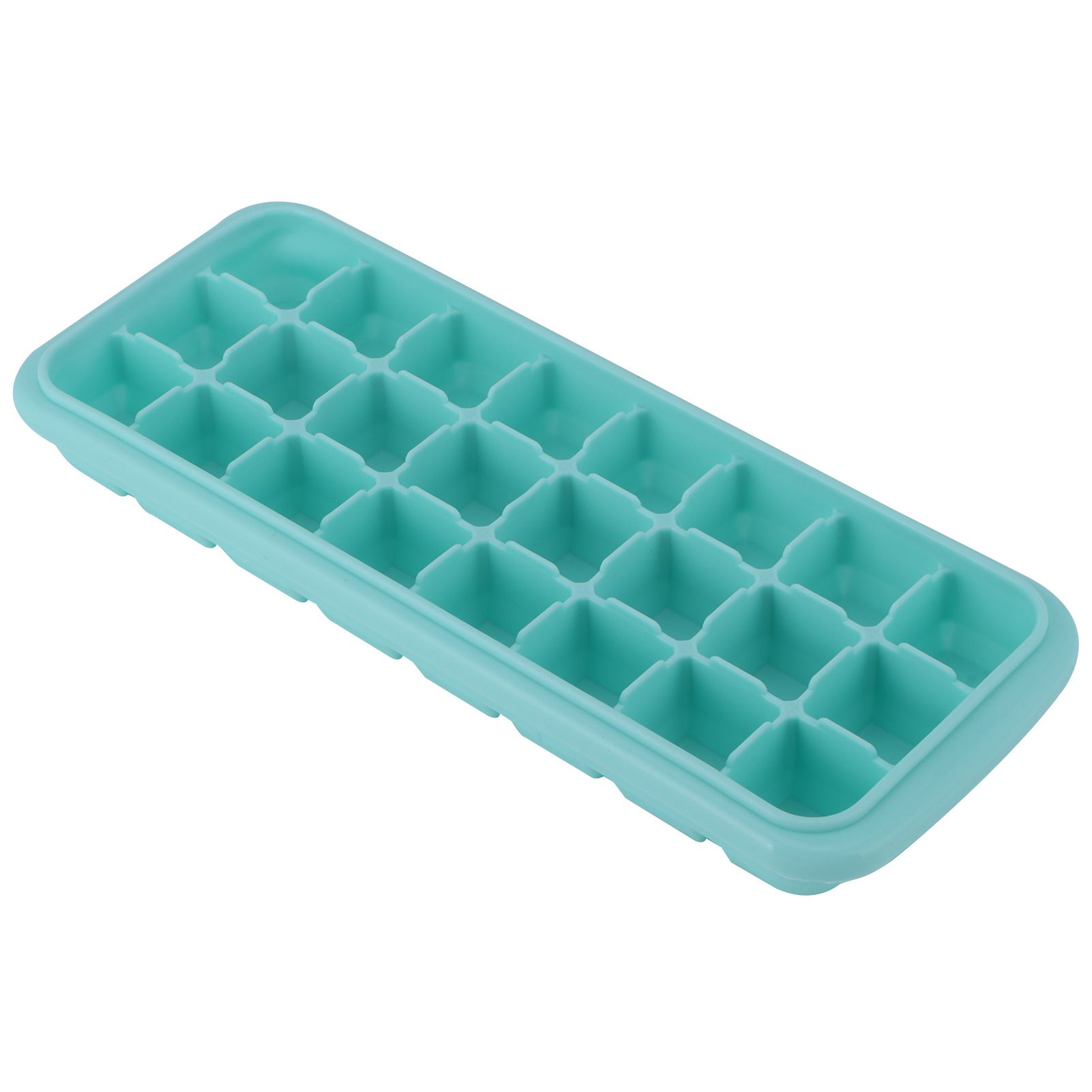 24-Grid Small Cubes Silicone Ice Tray with PP Lid Silicone Ice Mold for Home view 6