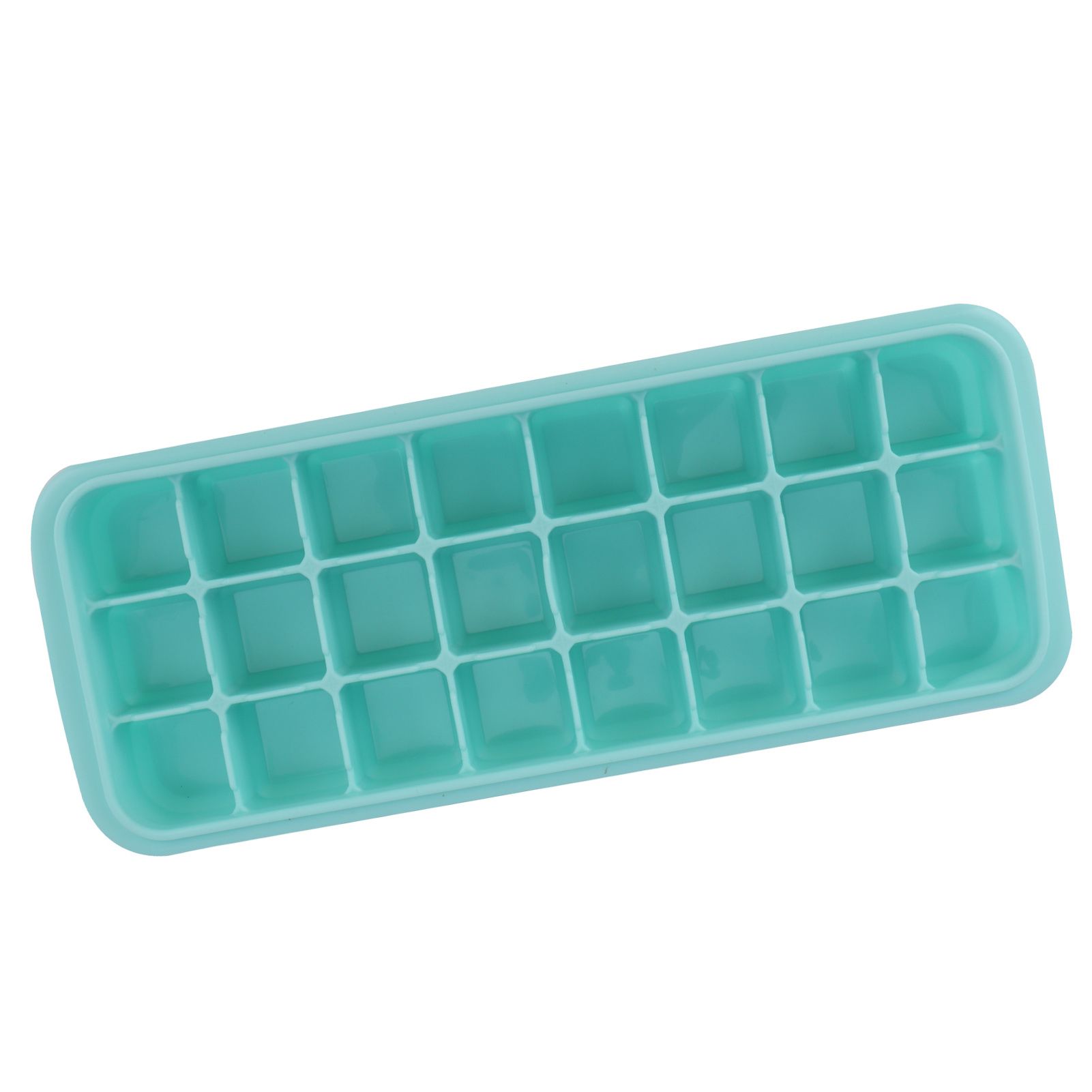 24-Grid Small Cubes Silicone Ice Tray with PP Lid Silicone Ice Mold for Home view 7