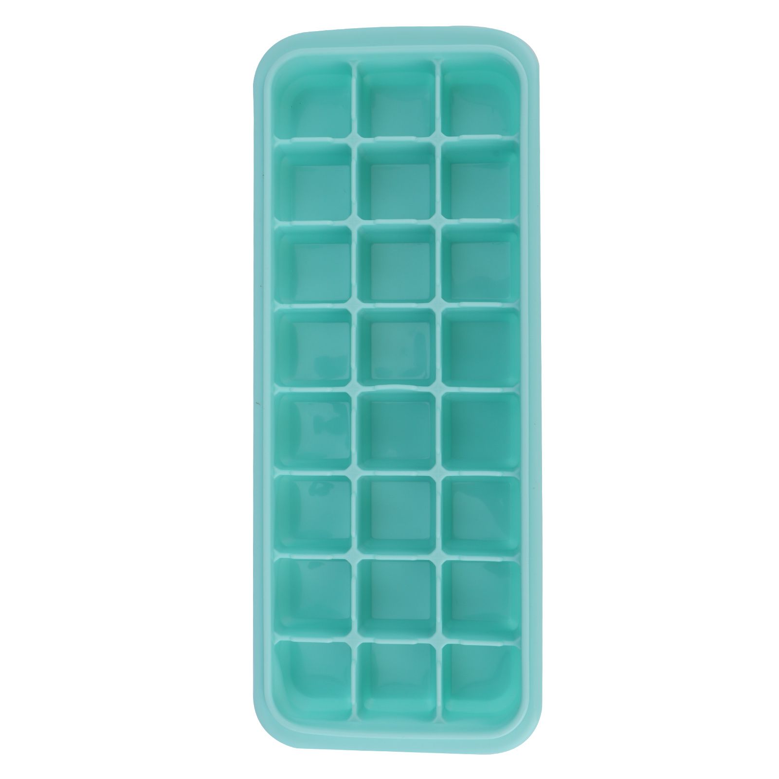 24-Grid Small Cubes Silicone Ice Tray with PP Lid Silicone Ice Mold for Home view 8