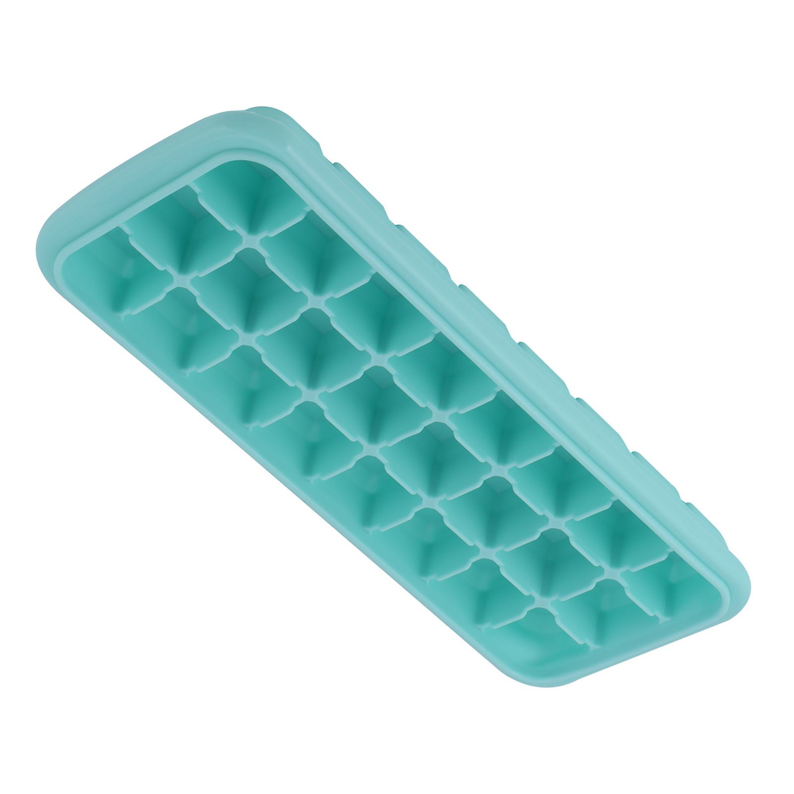 24-Grid Small Cubes Silicone Ice Tray with PP Lid Silicone Ice Mold for Home view 10
