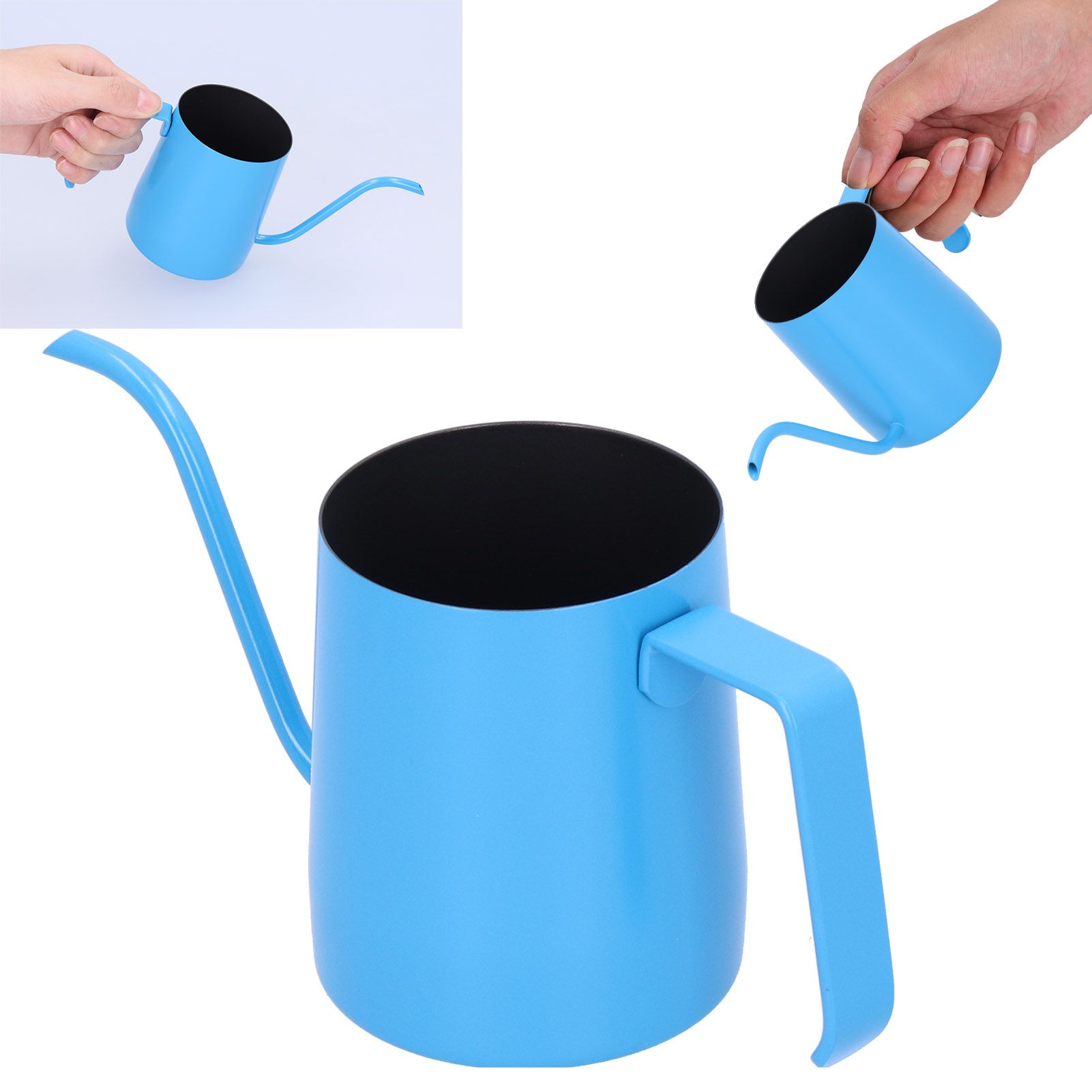 350ml Hand Made Coffee Pot Stainless Steel Fine Spout Pour Over Coffee Kettle view 11