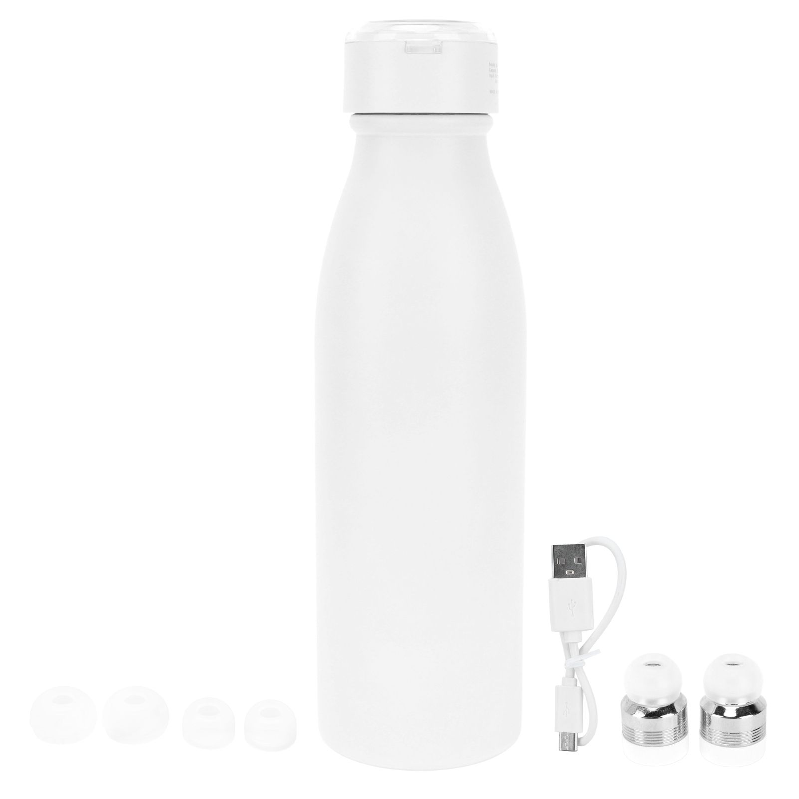 TWS Bluetooth Headset Water Cup 600ml Stainless Steel Vacuum Bottle for Sports view 2