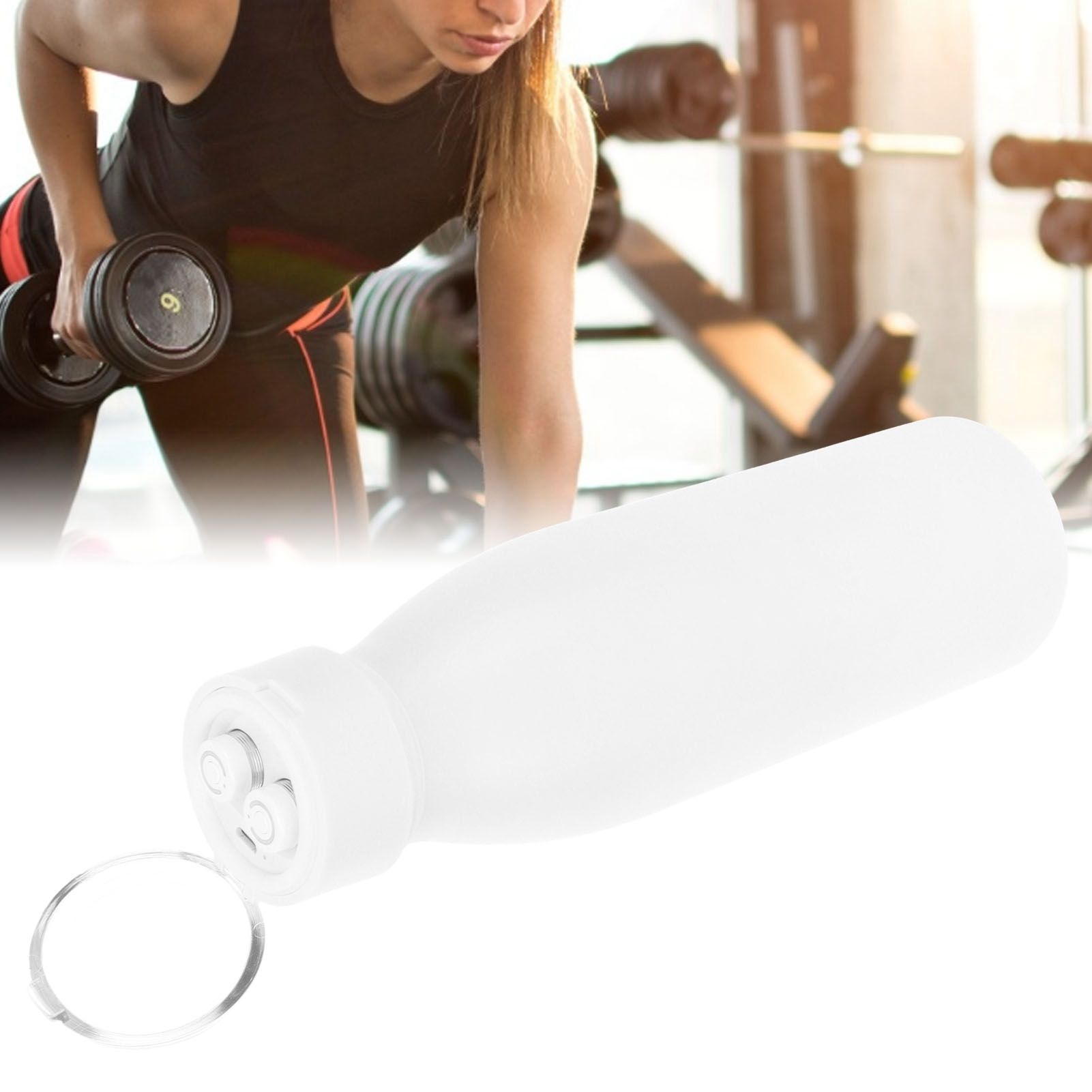 TWS Bluetooth Headset Water Cup 600ml Stainless Steel Vacuum Bottle for Sports view 12