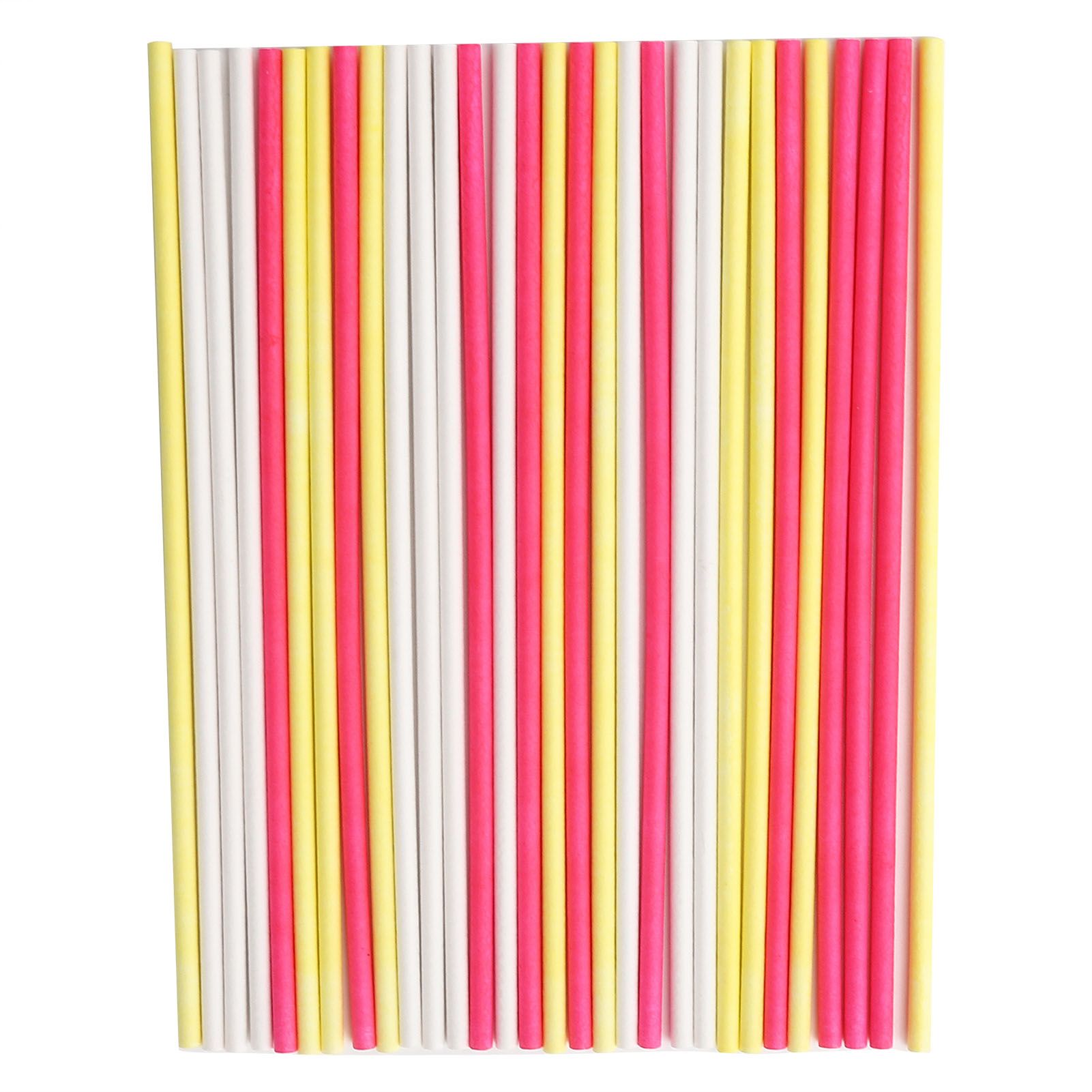 Lollipop Sticks Food Grade Paper Candy Cake Chocolates Stick DIY Baking view 2